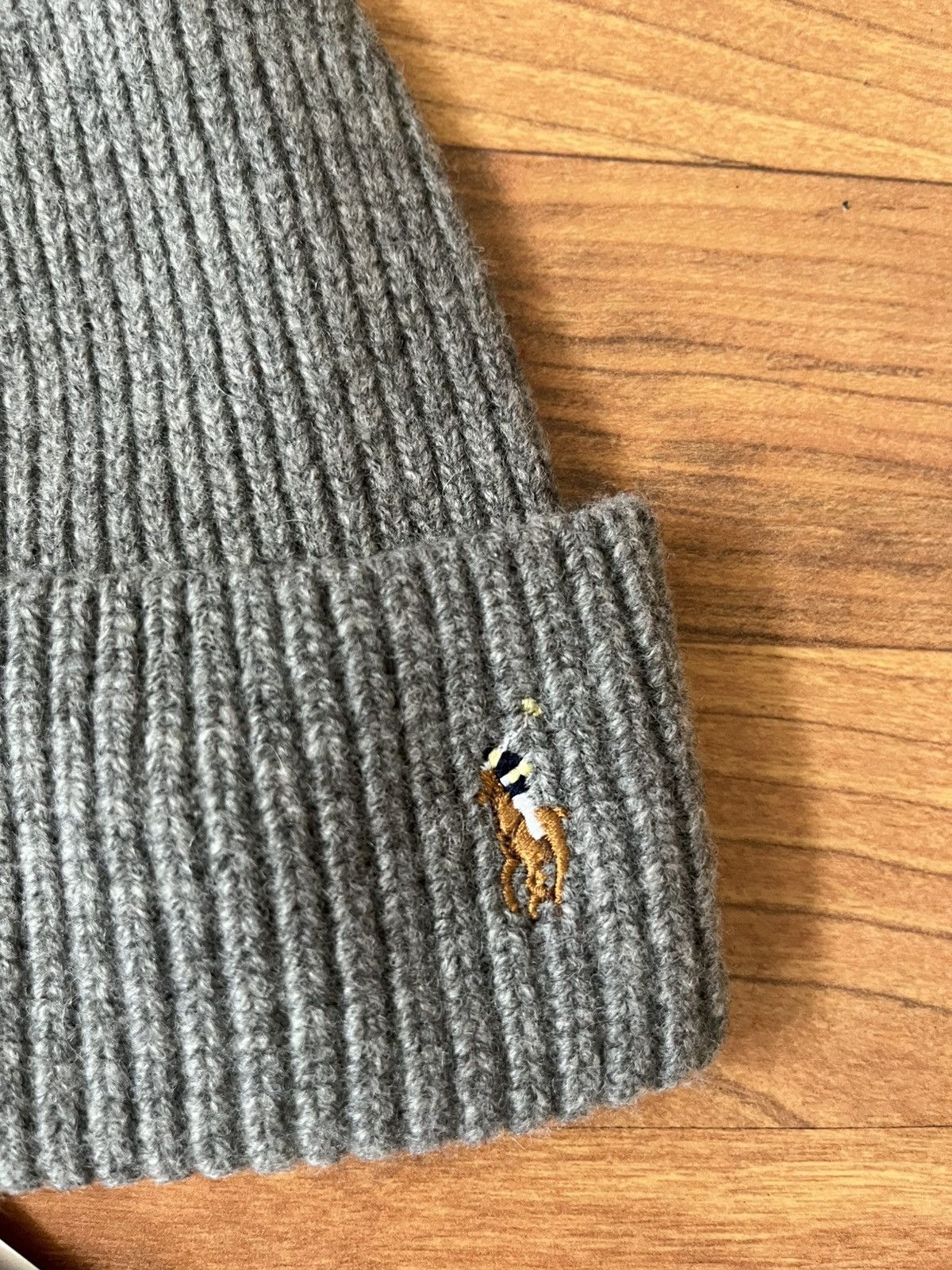 Polo Ralph Lauren Polo Ralph Lauren Signature Pony Wool-Blend Beanie Size ONE SIZE - 2 Thumbnail