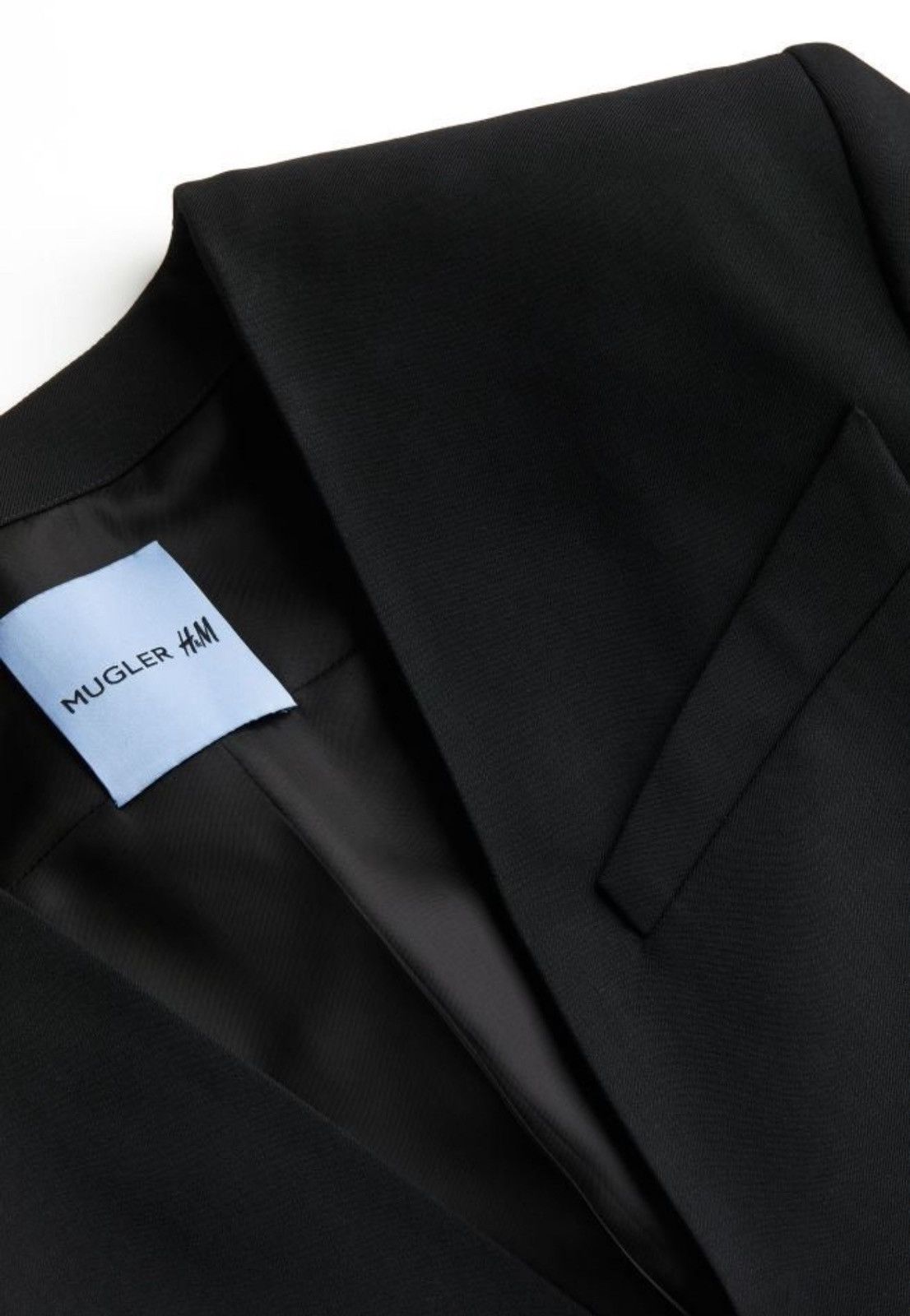 H&M × Mugler × Thierry Mugler Mugler x H&M Oversized Wool Blazer Size M / US 6-8 / IT 42-44 - 11 Thumbnail