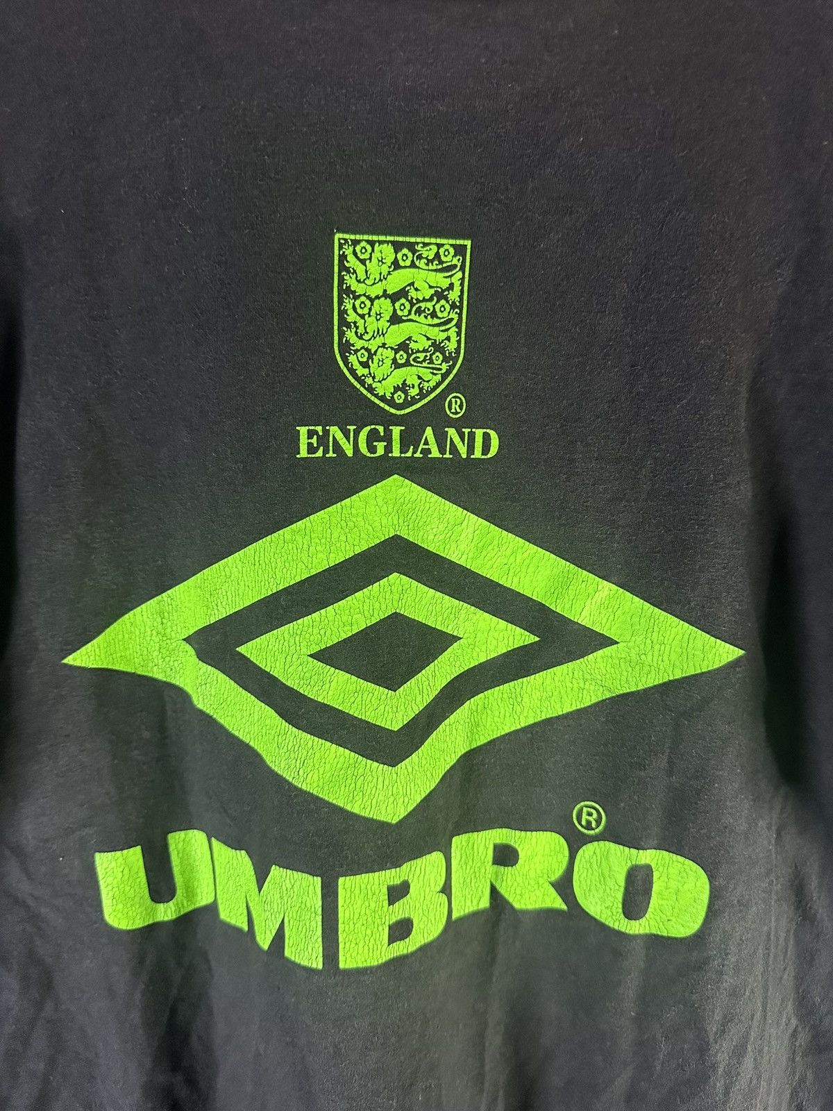 Palace × Umbro Vintage Umbro Uefa Euro 96 England Sunfaded Tshirt Size US M / EU 48-50 / 2 - 8 Thumbnail