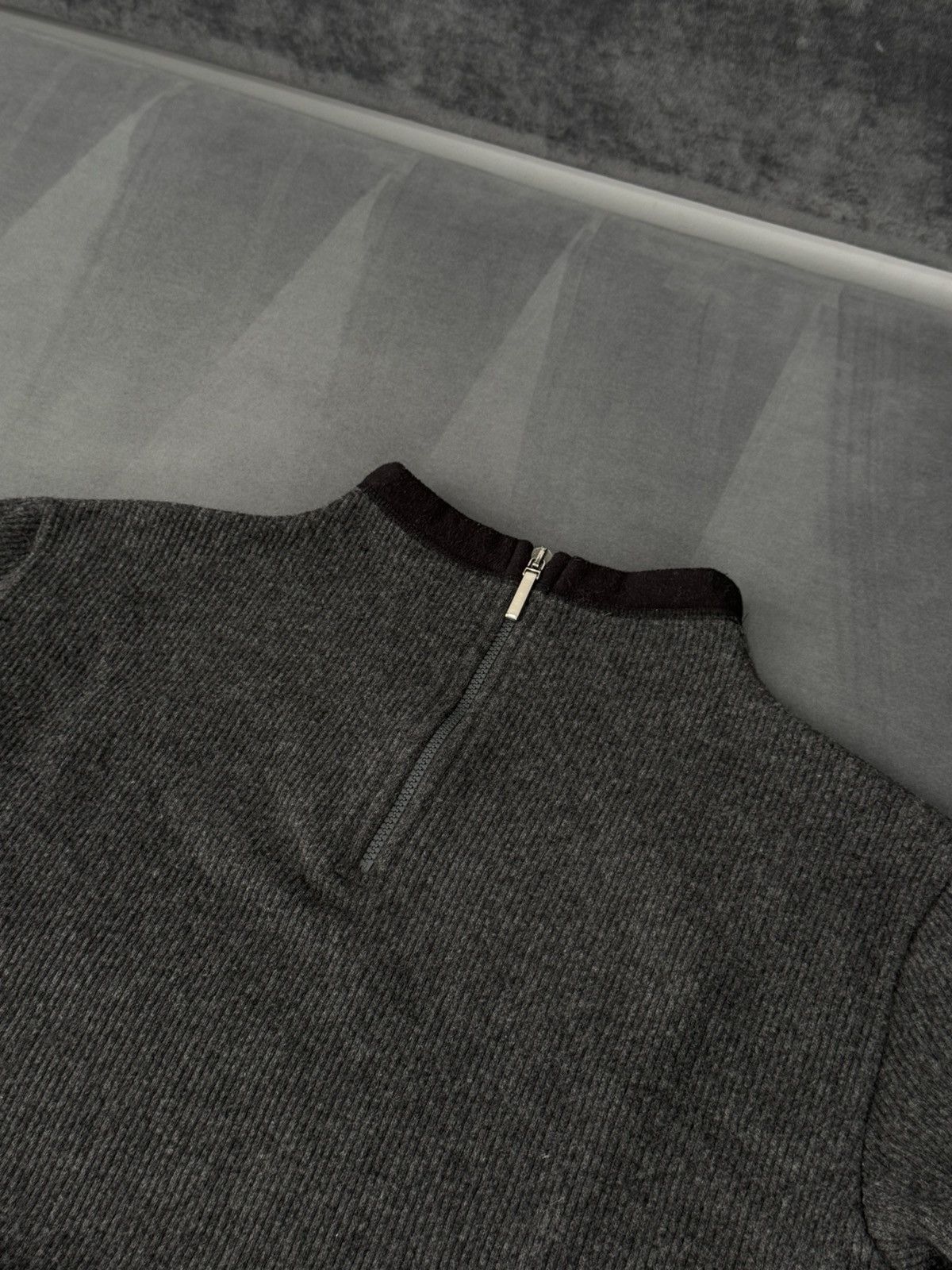 Moschino Moschino Unique 1/4 Zip Size US L / EU 52-54 / 3 - 7 Thumbnail