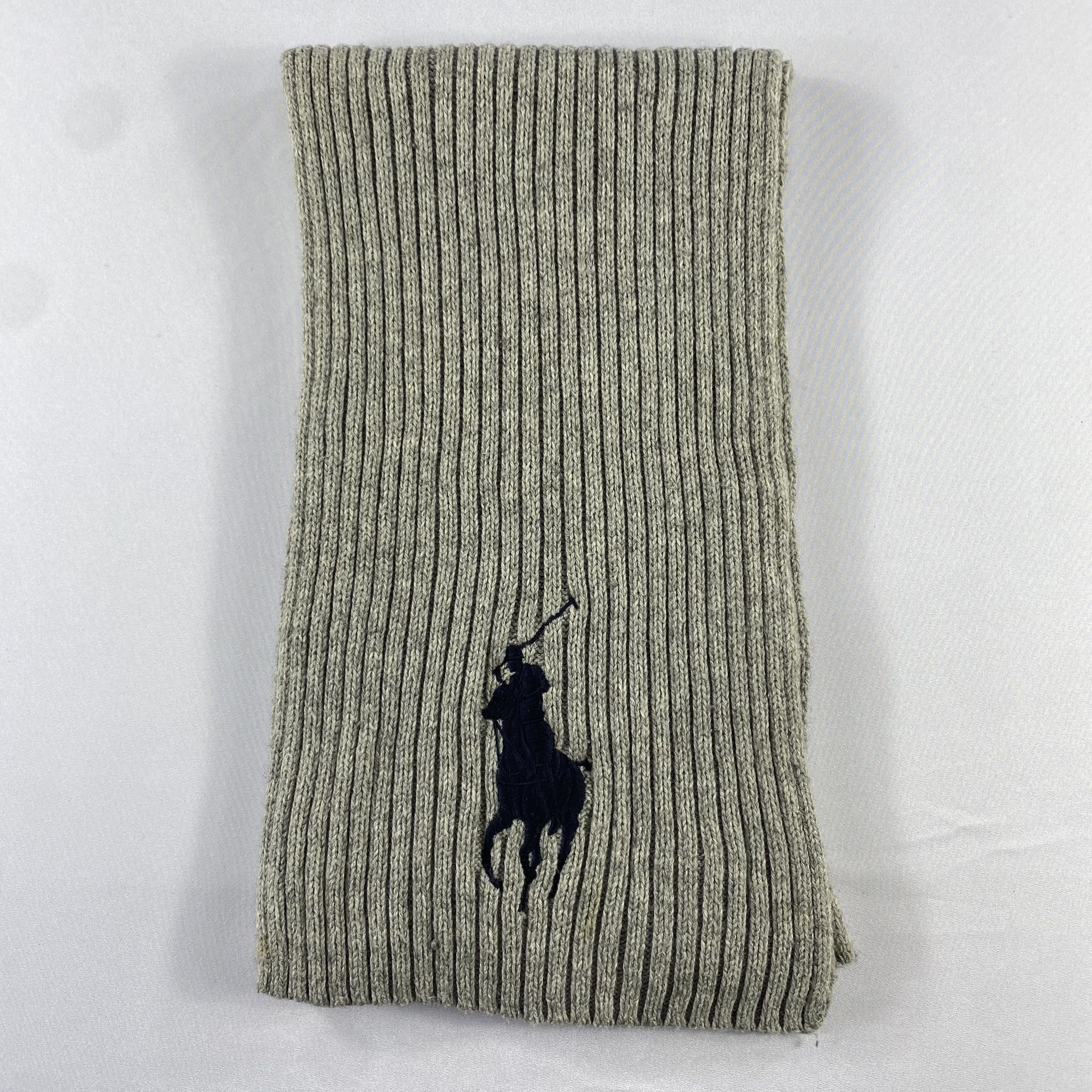 Polo Ralph Lauren Polo Ralph Lauren Knit Scarf Neck Wrap Wool Muffler Size ONE SIZE - 2 Thumbnail