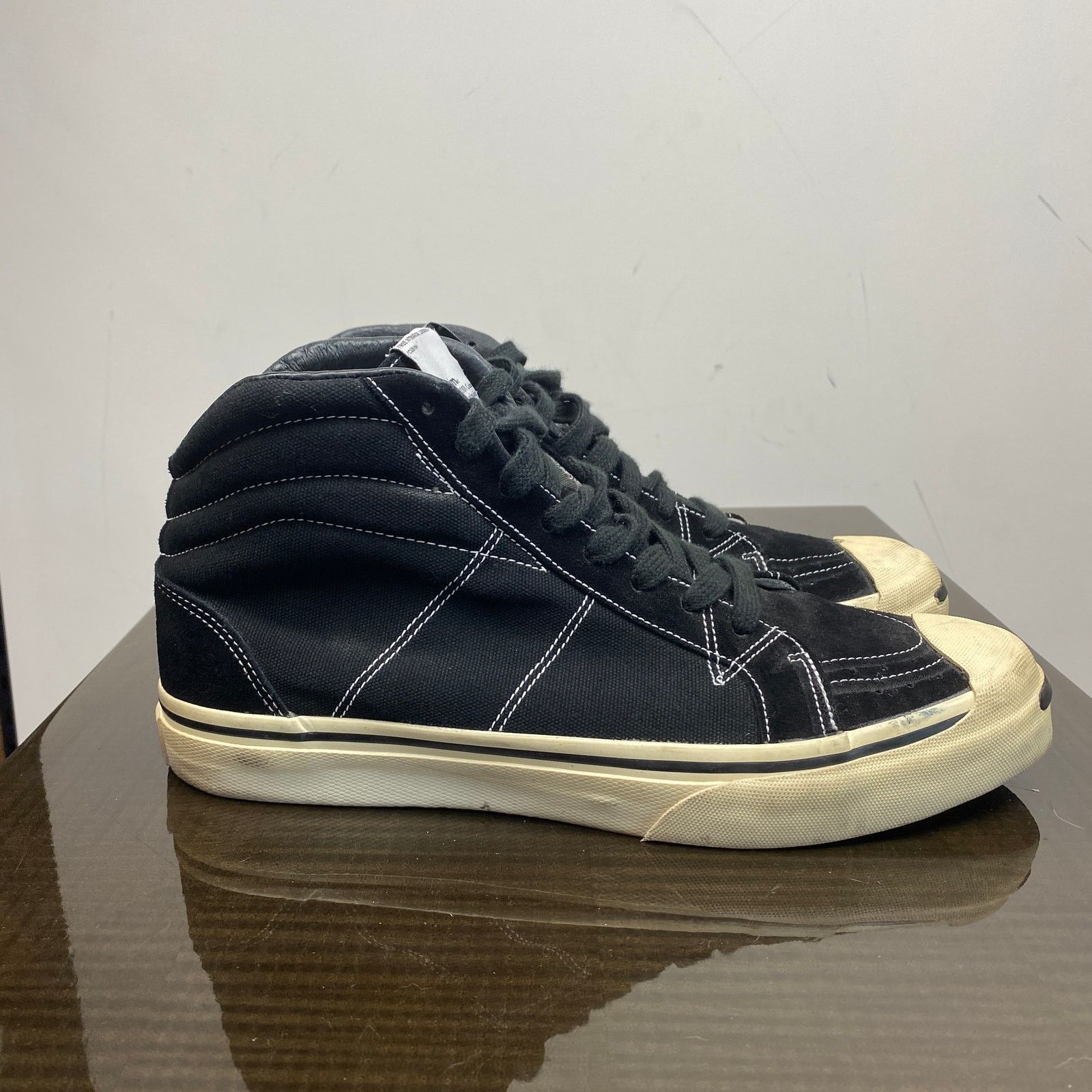 Visvim Rare Vintage 2001 Visvim Cubism High Top Skate Sneakers 9 Size US 9 / EU 42 - 3 Thumbnail