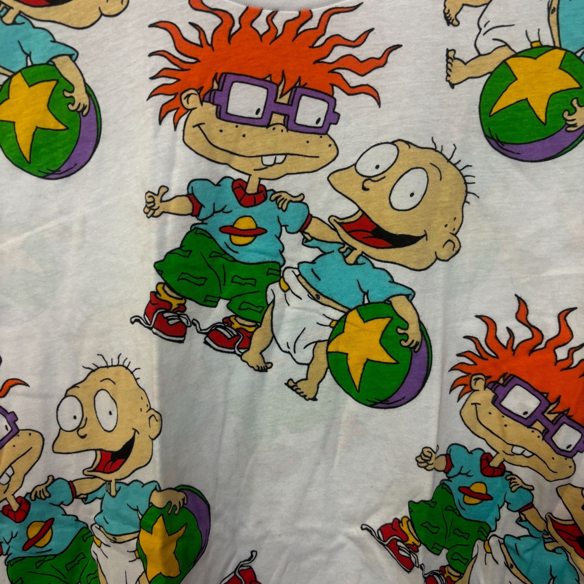 Nickelodeon Rugrats Tommy and Chucky all over print Tshirts size medium Size US M / EU 48-50 / 2 - 2 Thumbnail