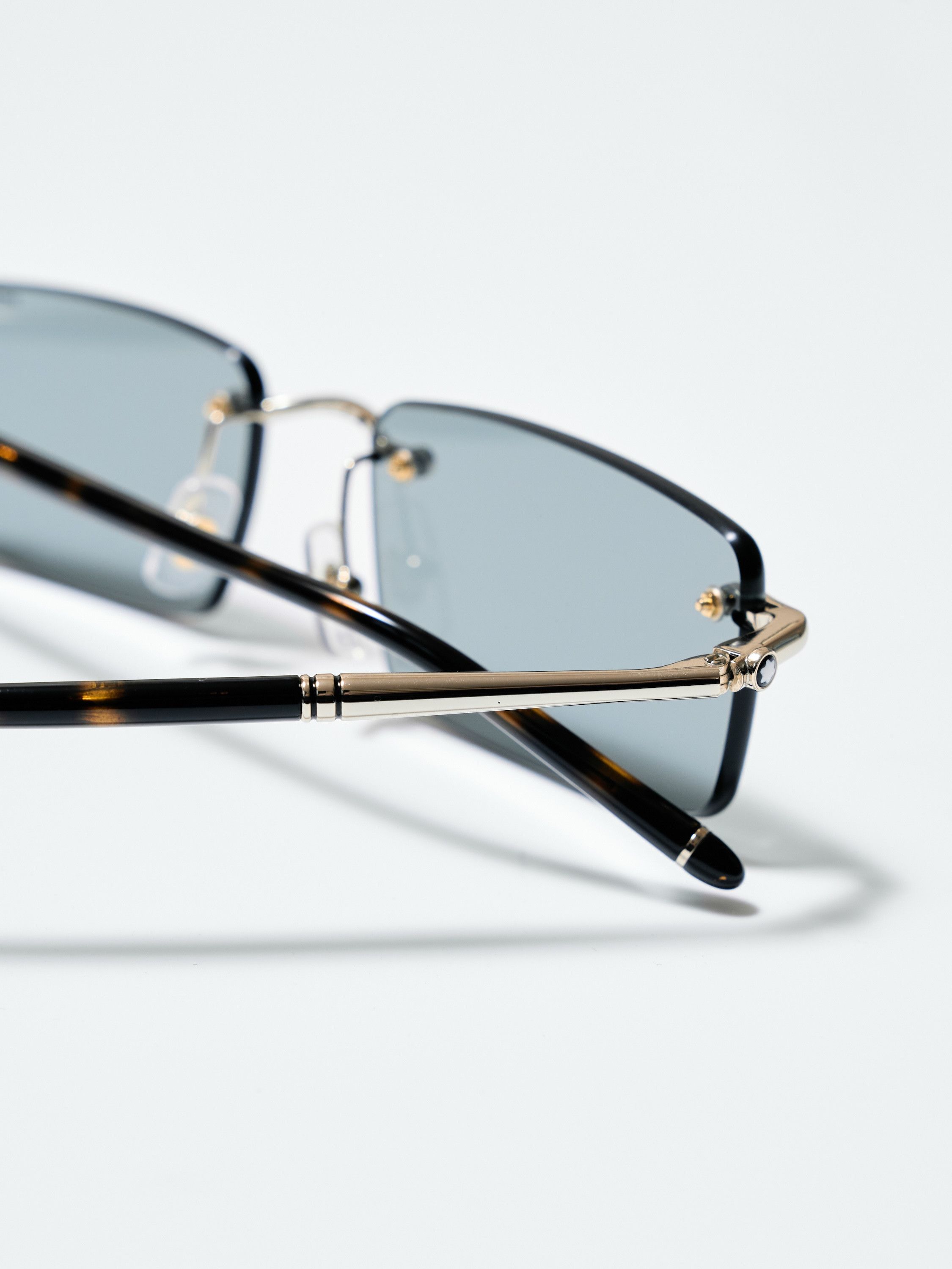 Montblanc MONTBLANC MB0344S 004 SUNGLASSES Size ONE SIZE - 8 Thumbnail