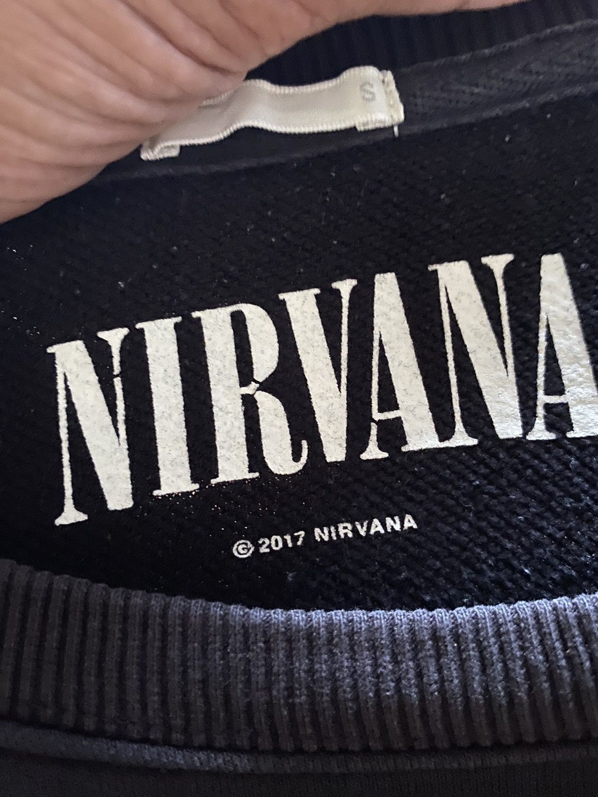 Nirvana Nirvana Sweatshirt GU Japan Vestibule Circle Band Merch Size US S / EU 44-46 / 1 - 8 Thumbnail