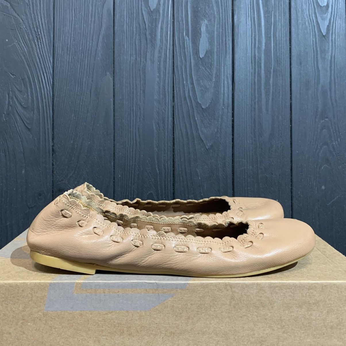 See by Chloe See by Chloé Women’s Leather Ballet Flats Size 38 Size US 8 / IT 38 - 2 Thumbnail