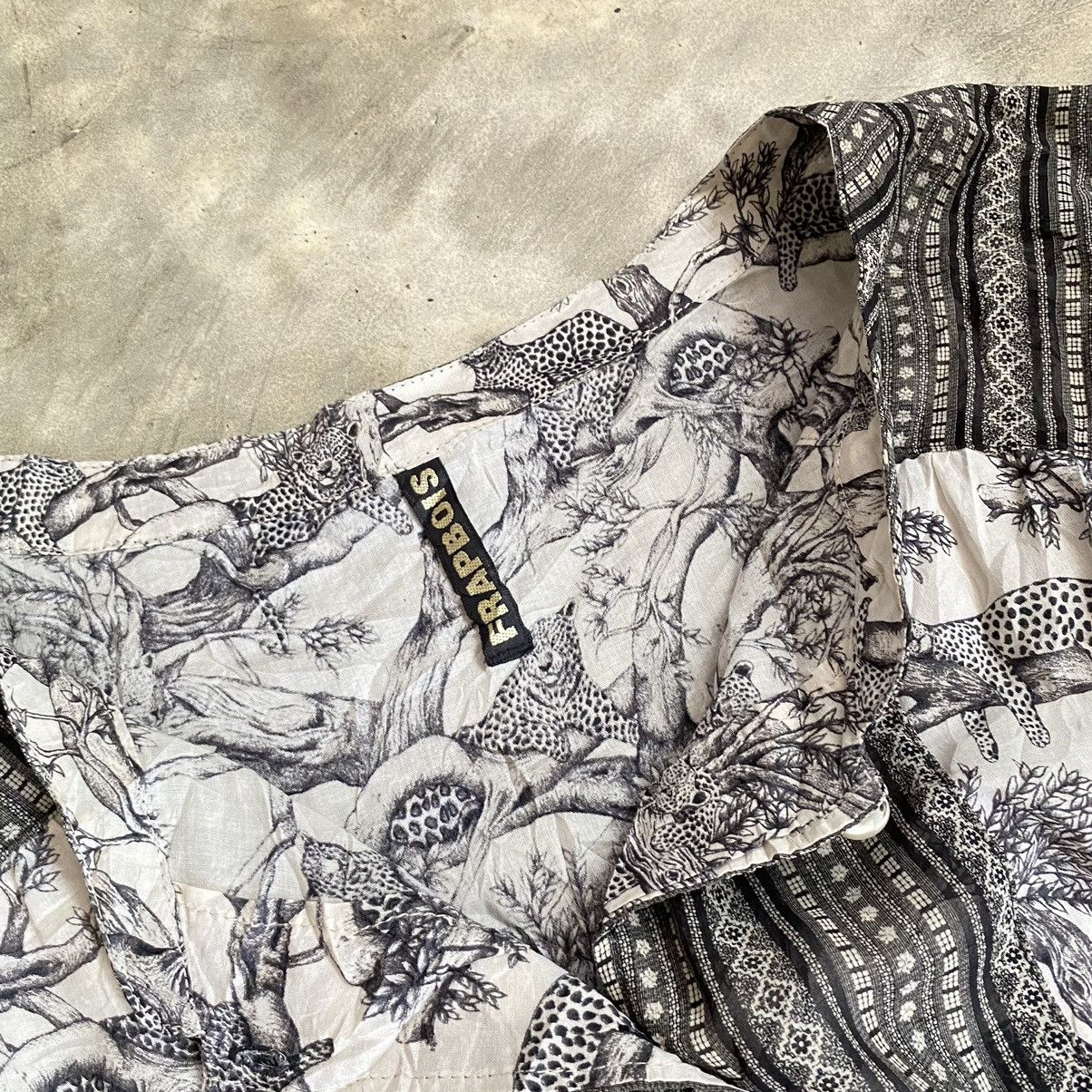 Issey Miyake Issey Miyake Frabois Leopard Shirt Size M / US 6-8 / IT 42-44 - 4 Thumbnail