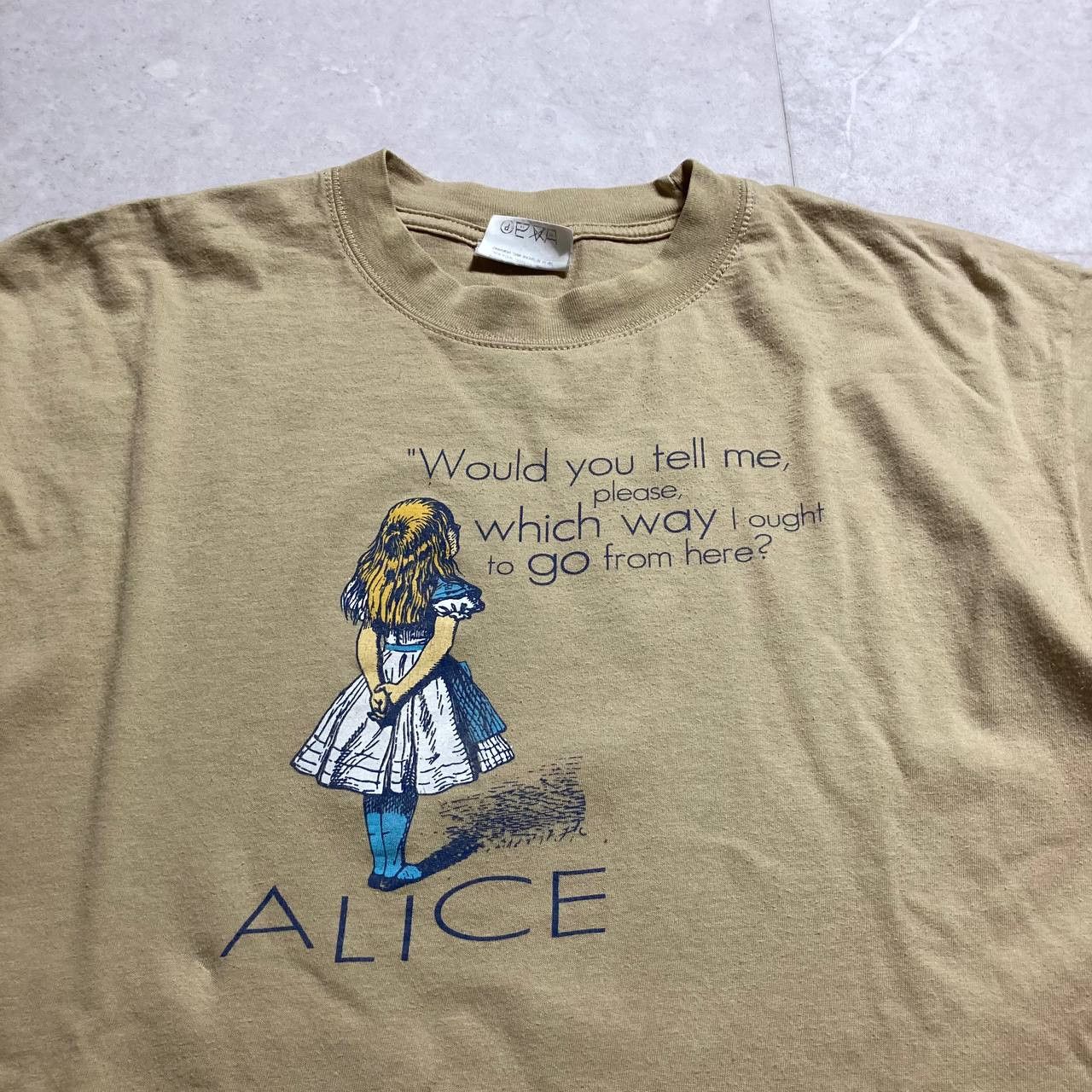 Arts & Science Alice In Wonderland Lewis Carroll Fantasy Cartoon Movie Size US L / EU 52-54 / 3 - 3 Thumbnail