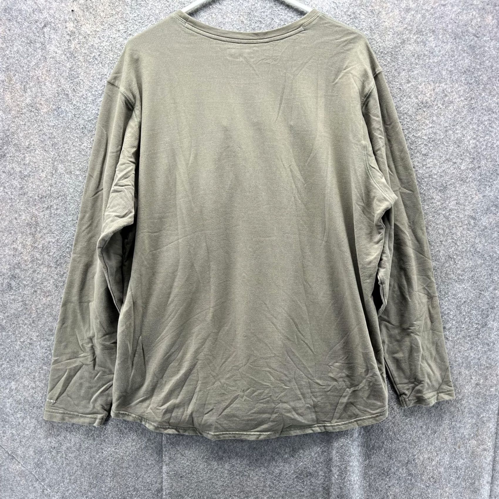 Vintage Columbia Shirt Mens XL Green Long Sleeve Crewneck Cotton Blend Outdoor Casual Size US XL / EU 56 / 4 - 2 Thumbnail