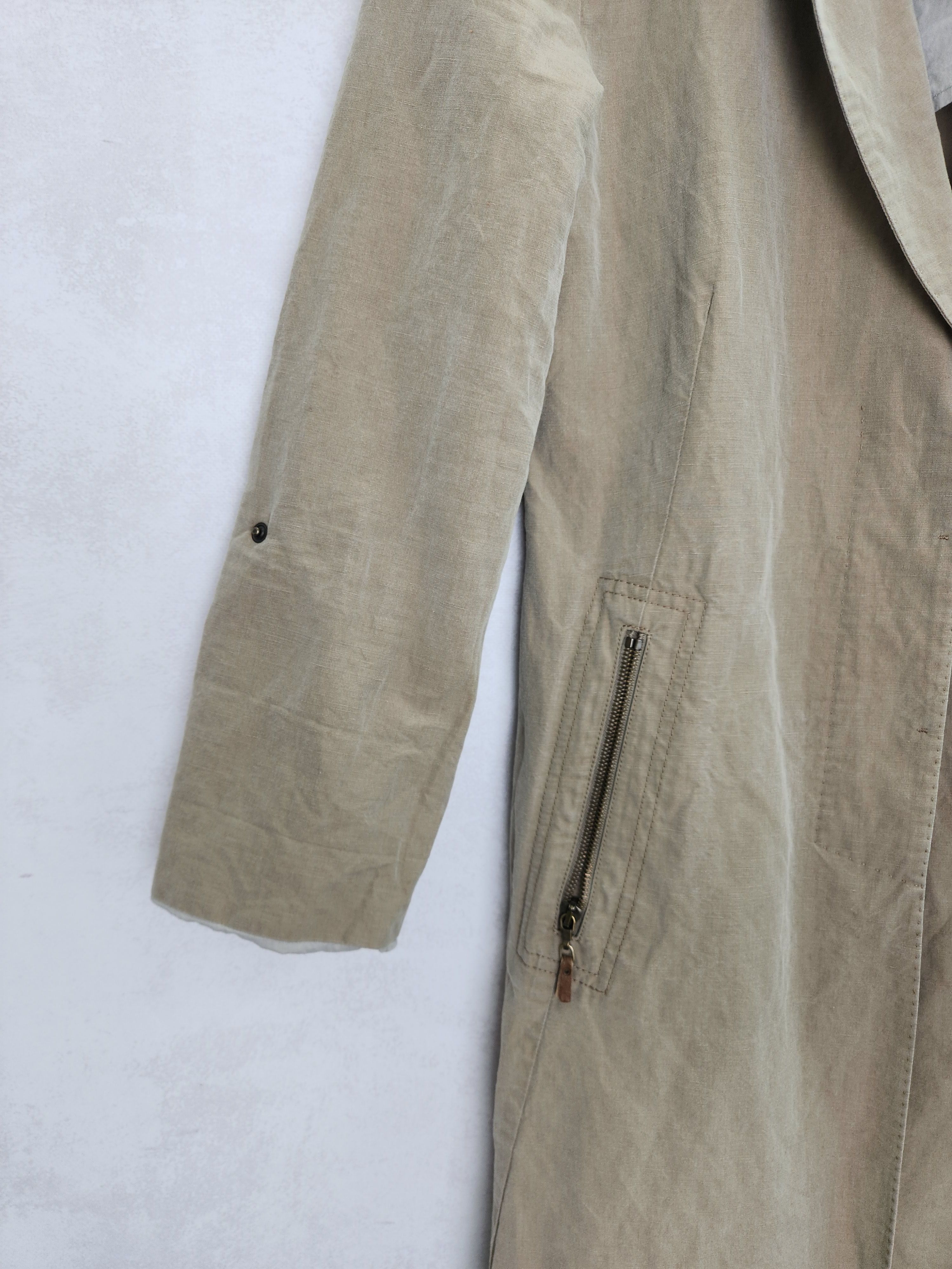 Brunello Cucinelli Brunello cucinelli cotton beige jacket button ups size L Size L / US 10 / IT 46 - 5 Thumbnail