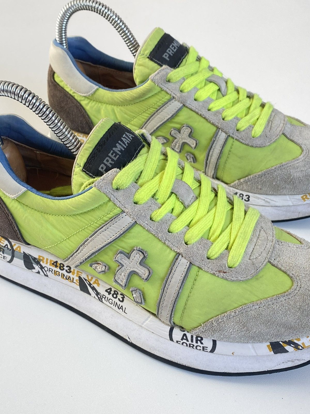 Premiata Premiata Conny Trainers Green Sneakers Size US 8 / IT 38 - 4 Thumbnail
