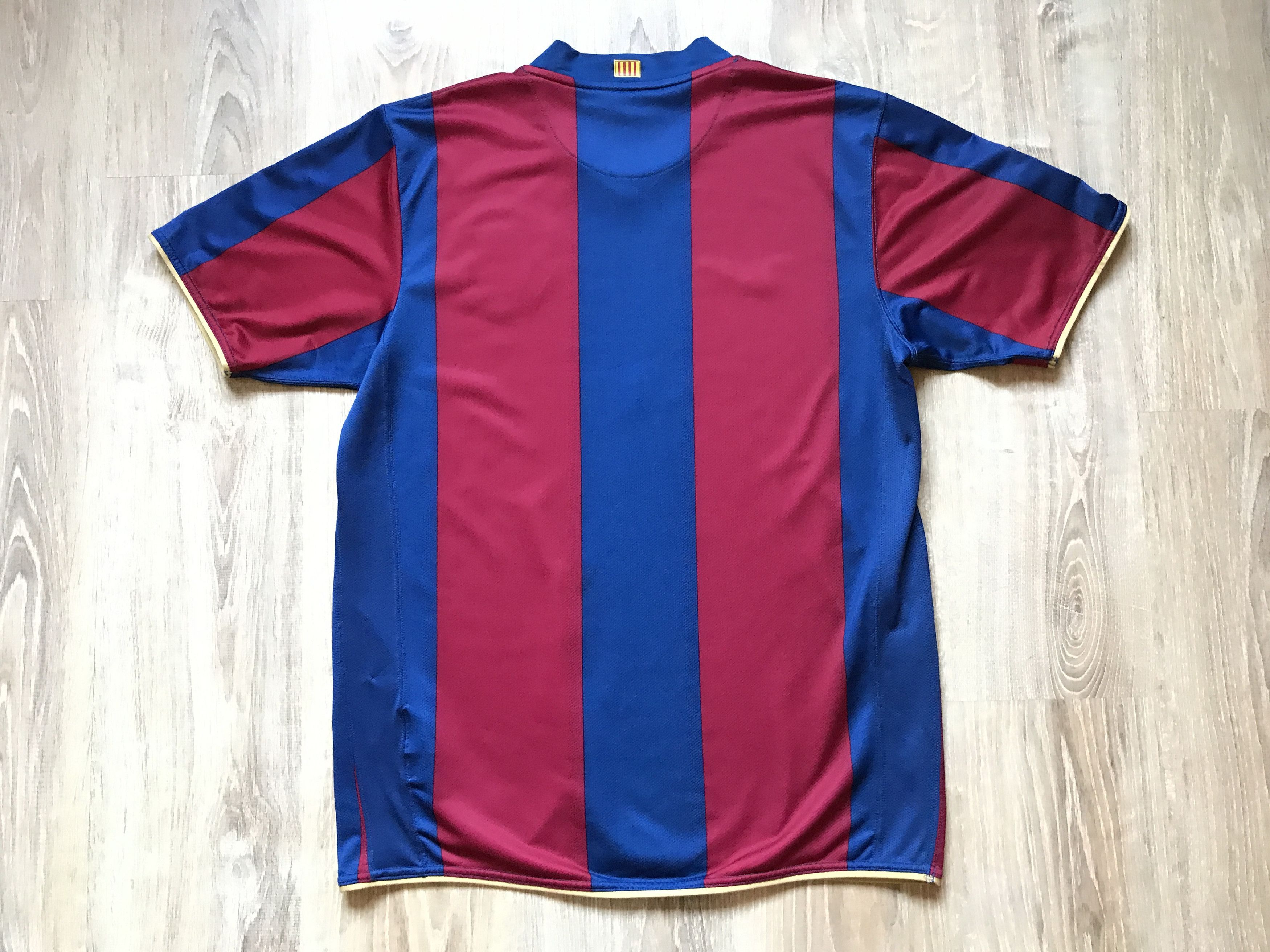 Nike Vintage Nike Barcelona Home Shirt 2007 Size US L / EU 52-54 / 3 - 2 Thumbnail
