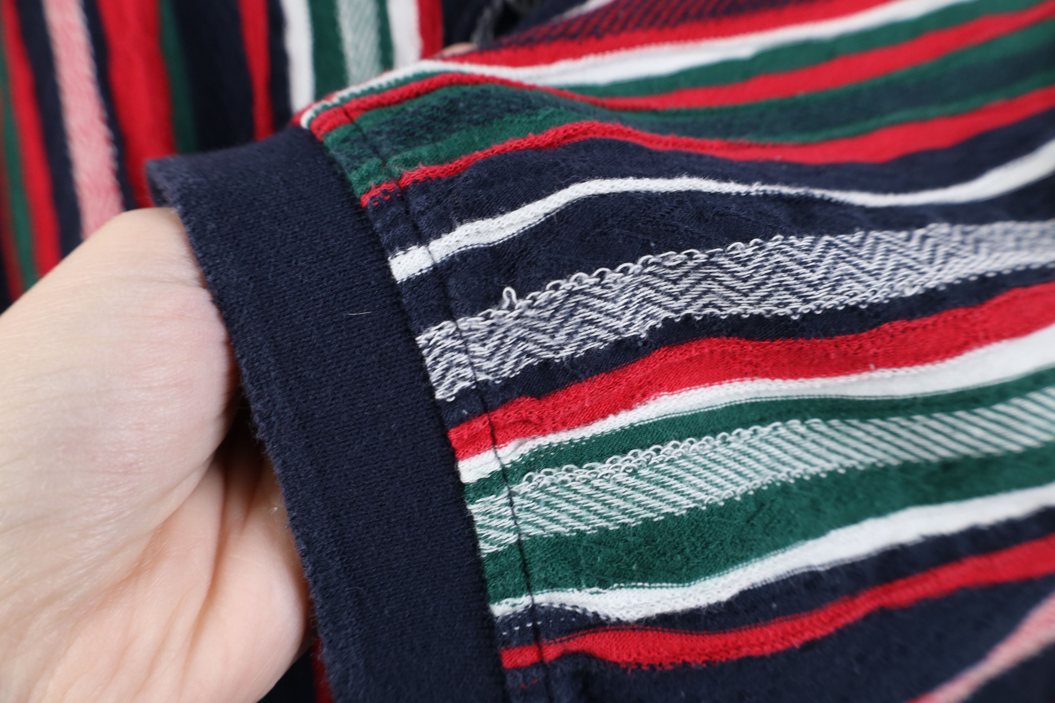 Vintage Vintage 90s Streetwear Coogi Style Striped Golf Polo Shirt Size US L / EU 52-54 / 3 - 9 Thumbnail
