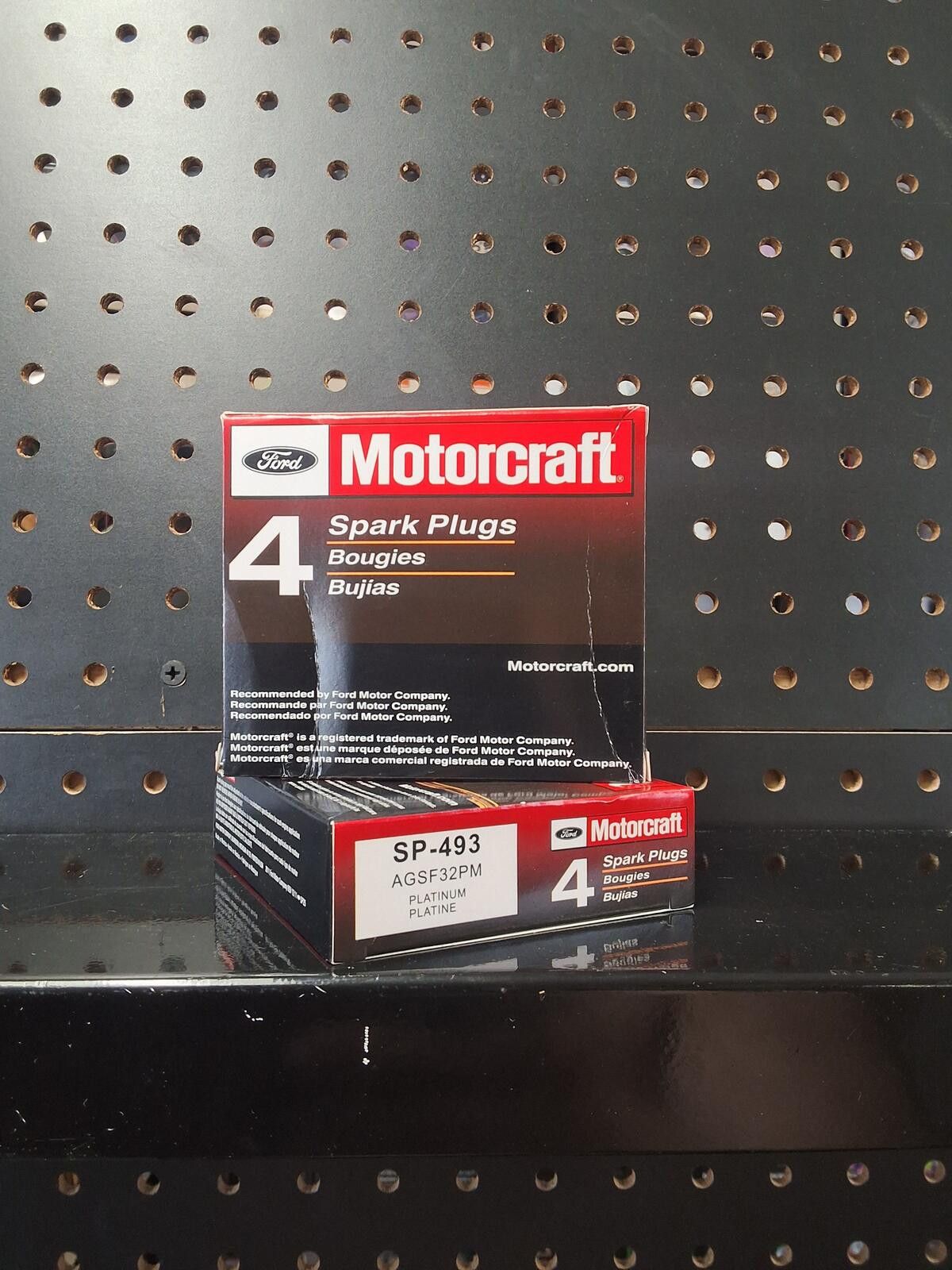 Other Motorcraft SP-493 AGSF32PM Platinum Spark Plugs, 2 4-Packs Size ONE SIZE - 1 Thumbnail