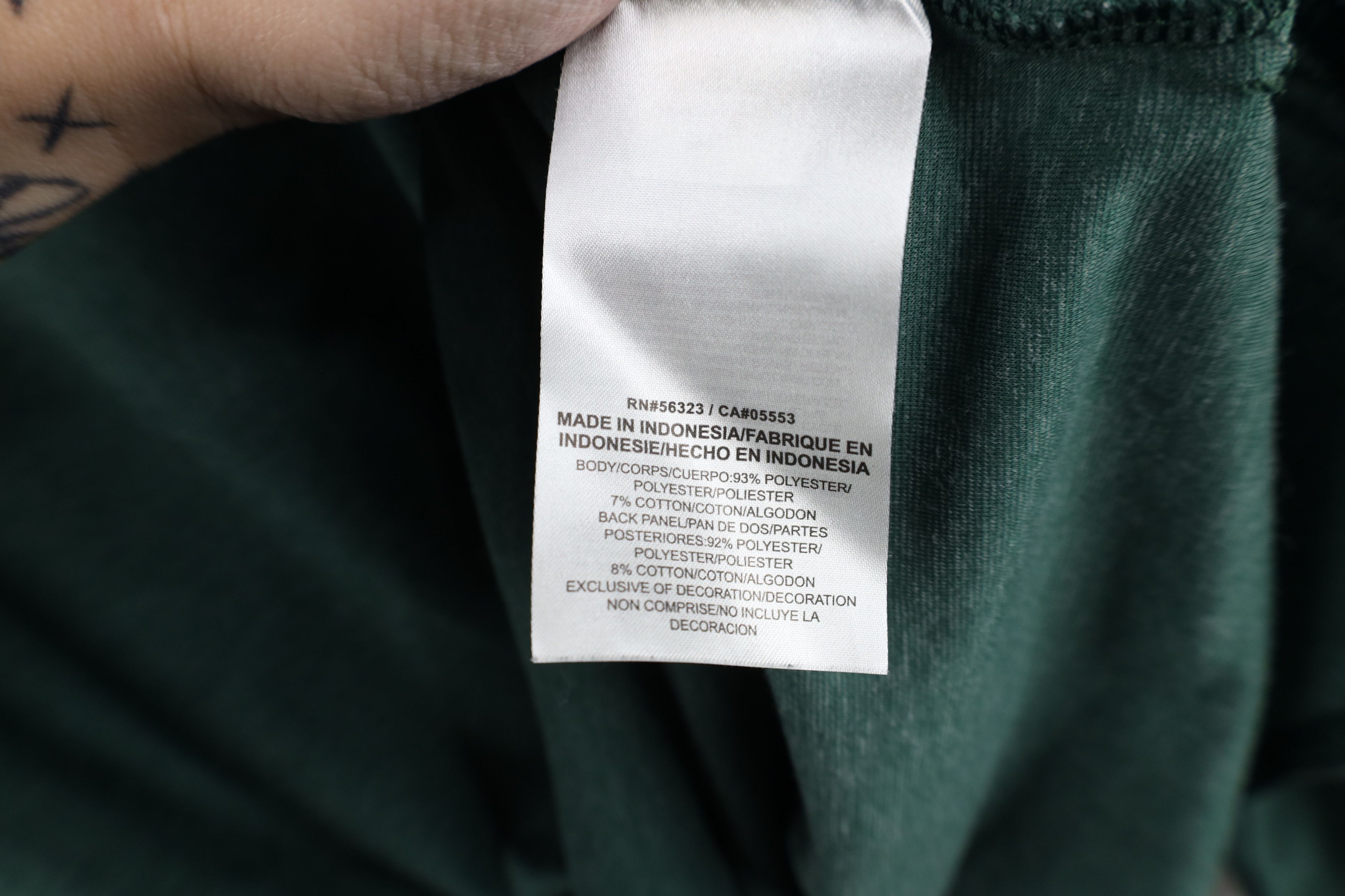 Nike Nike Center Swoosh Michigan State University T-Shirt Green Size US L / EU 52-54 / 3 - 8 Thumbnail