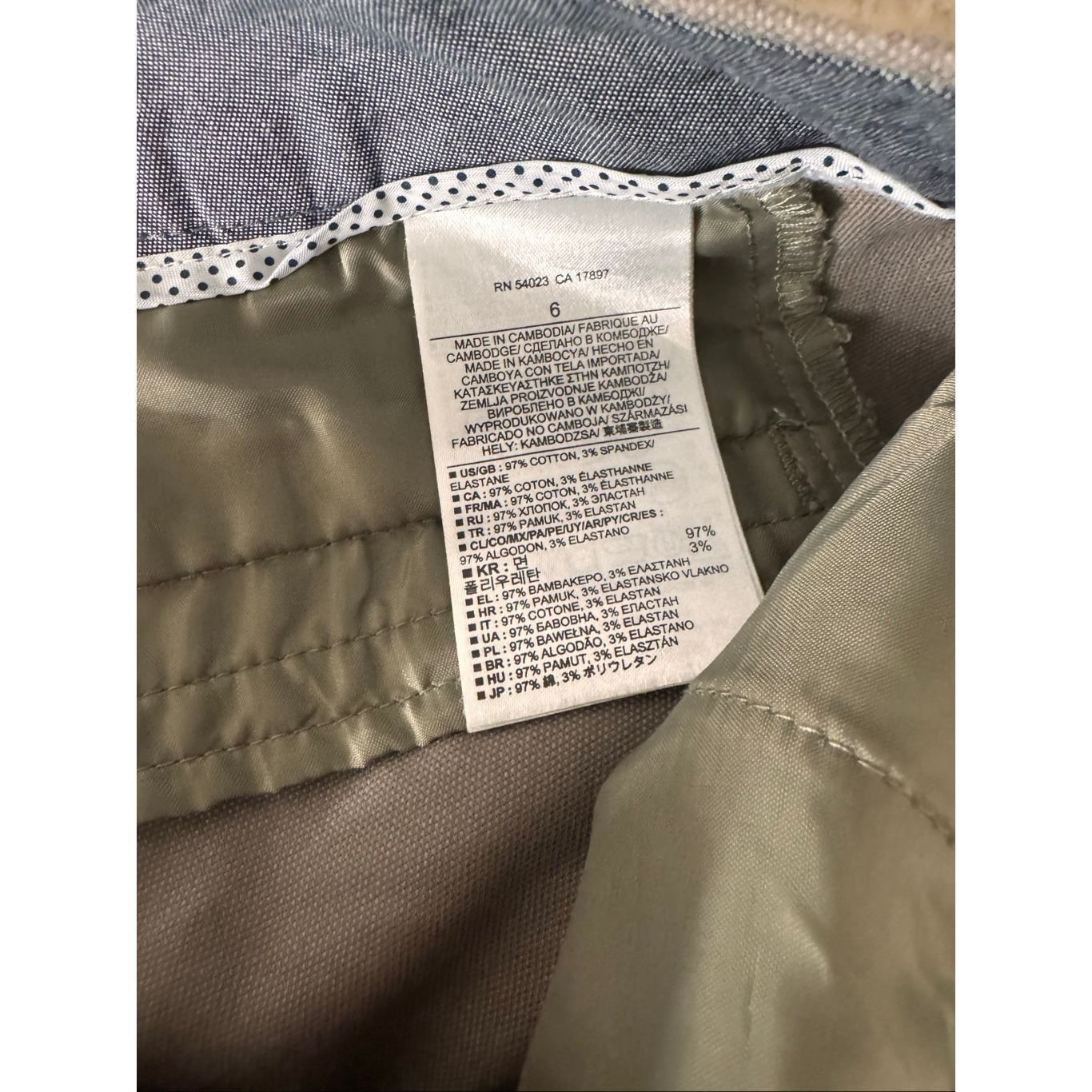 Banana Republic Banana Republic Hampton Fit Women’s Chino Shorts Size 6 Brown | Classic Summer Shorts Size 27" / US 4 / IT 40 - 3 Thumbnail