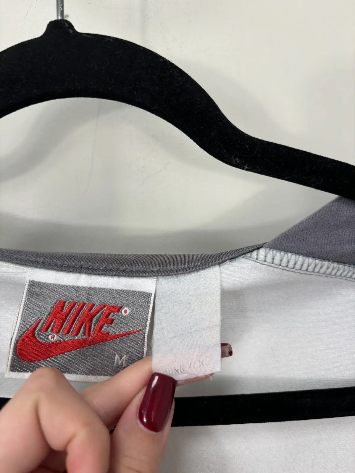 Nike × Vintage Vintage 90s Nike Y2K Retro Hype Full Zip Track Jacket Size US M / EU 48-50 / 2 - 7 Thumbnail