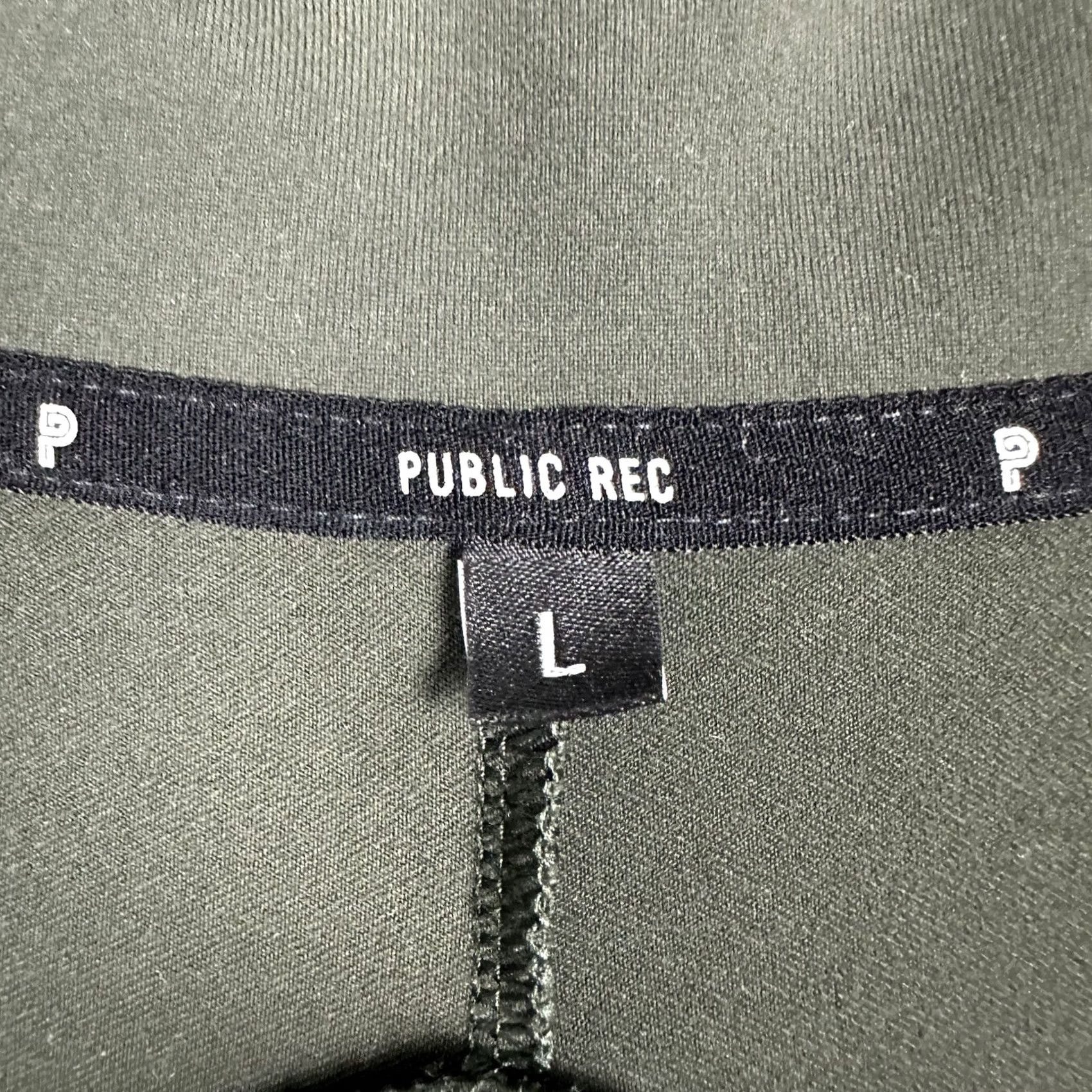 Vintage Public Rec All Day Jacket Womens L Green Full Zip Stretch Pockets MSRP 118 Size L / US 10 / IT 46 - 7 Thumbnail