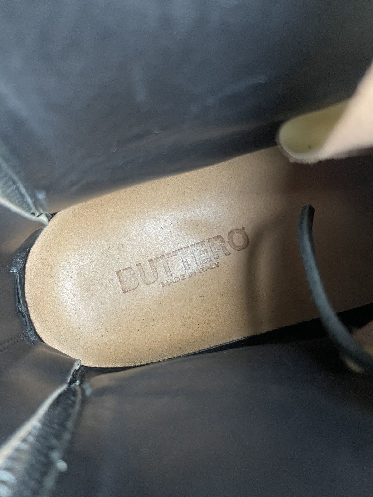 Buttero Buttero Leather Combat Biker Double Zip Boots Beige Vibram Size US 10 / EU 43 - 12 Thumbnail