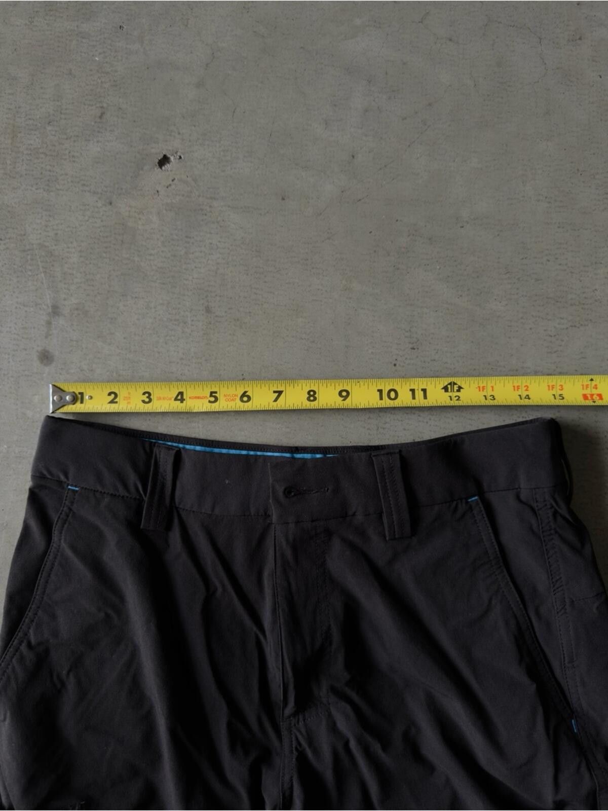 Other Men’s Cargo Shorts / Utility Pocket / Black Blue Detail Size US 30 / EU 46 - 3 Thumbnail