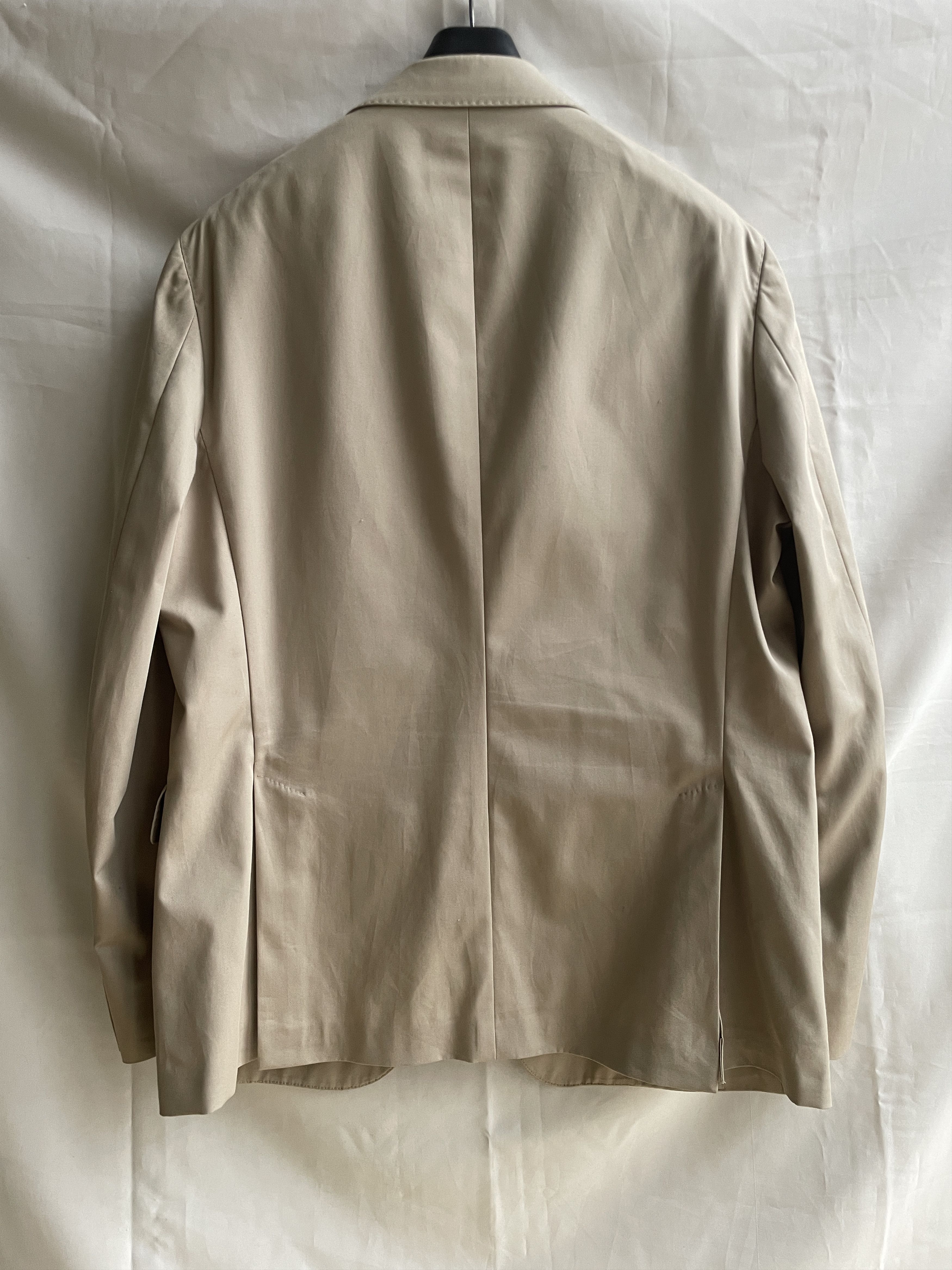 Boggi Boggi Milano Unlined Cotton Regular Fit Blazer Size EUR 56 Size 46R - 2 Thumbnail