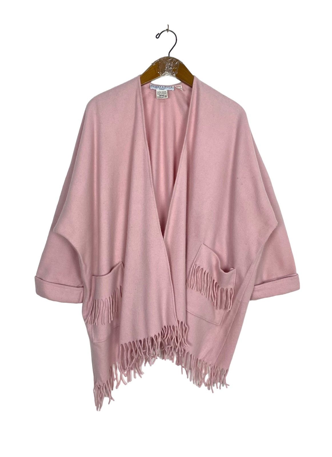 Vintage Rare‼️Vtg L. Tavernier Paris Cloak Poncho Shawl Wrap France Size ONE SIZE - 1 Thumbnail