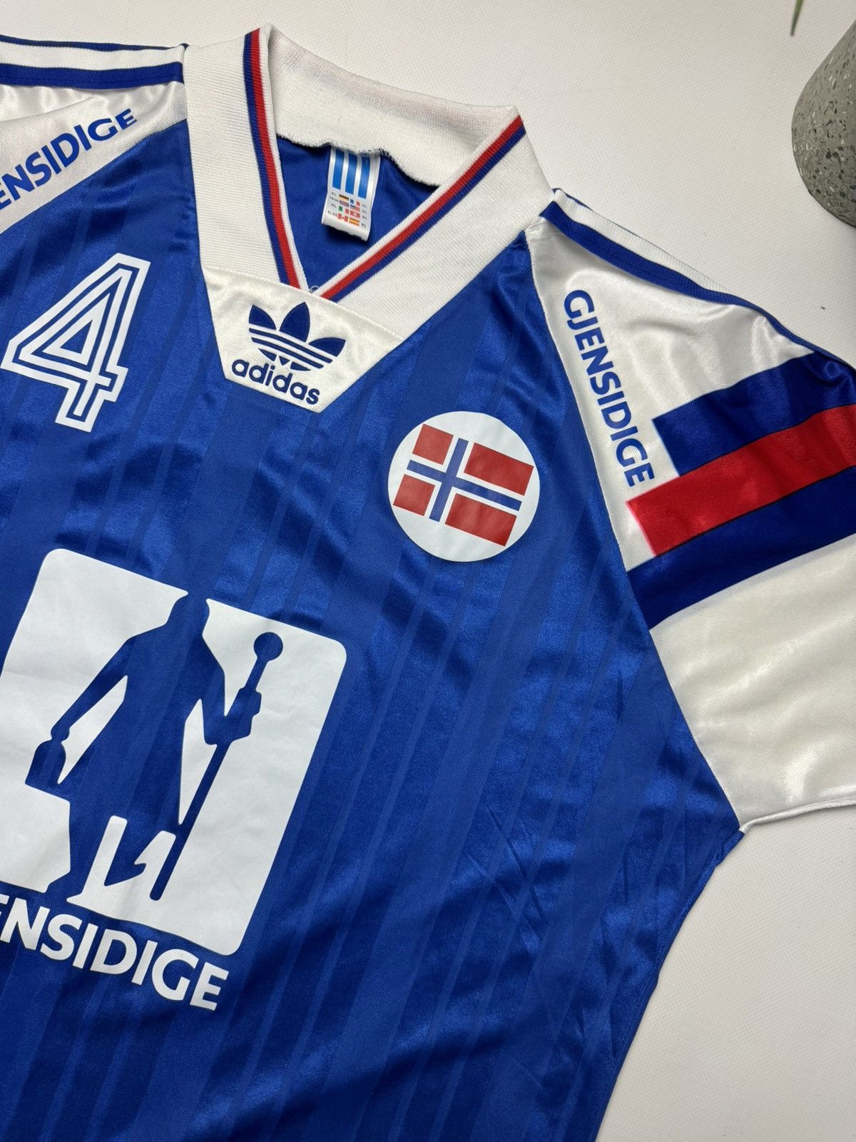 Vintage Rare vintage adidas Norway handball jersey y2k Size US XL / EU 56 / 4 - 3 Thumbnail