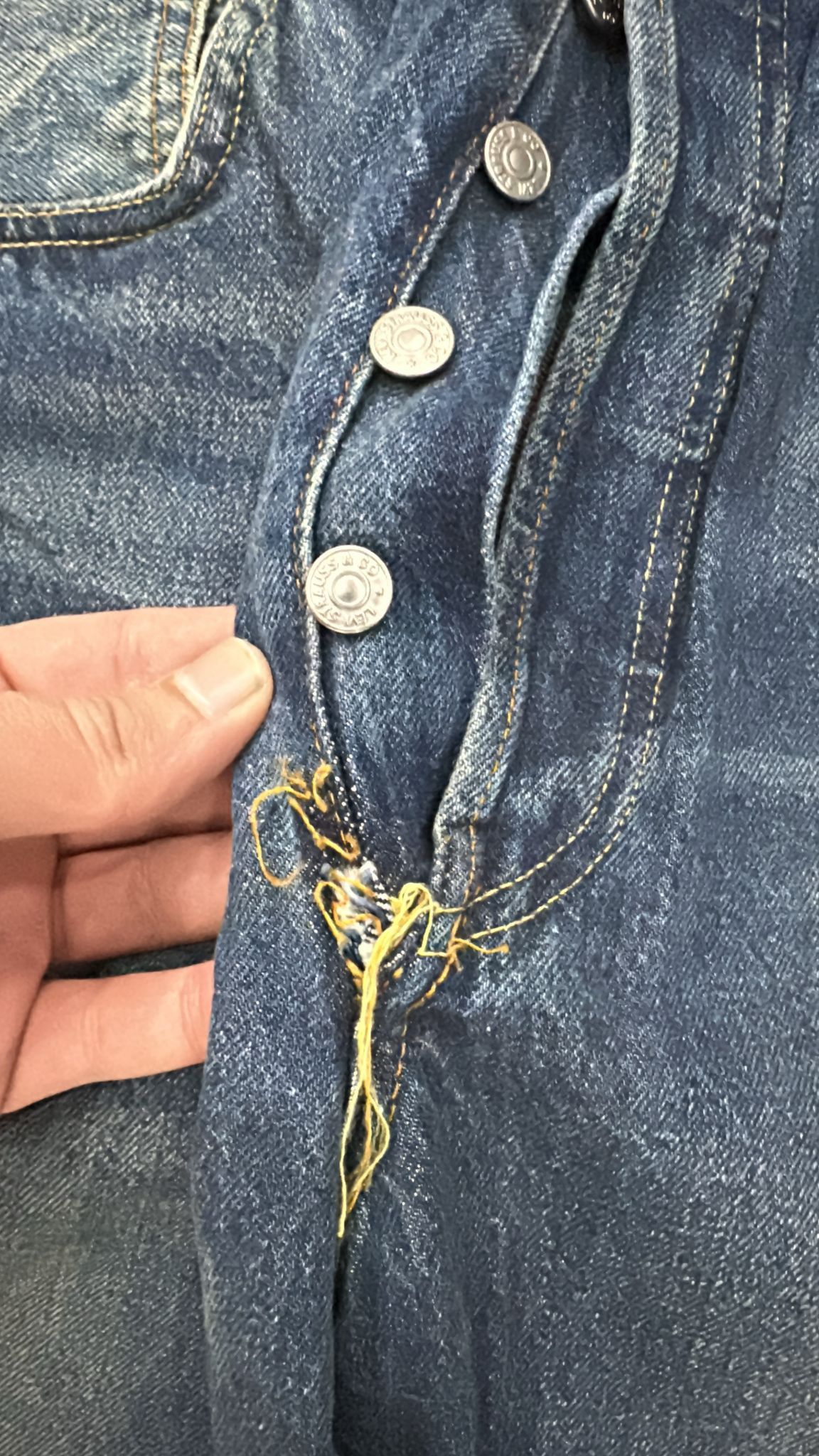 Levi's Vintage Clothing LVC Levi's Vintage Clothing 1955 501XX BigE Selvedge Jeans Size US 32 / EU 48 - 4 Thumbnail