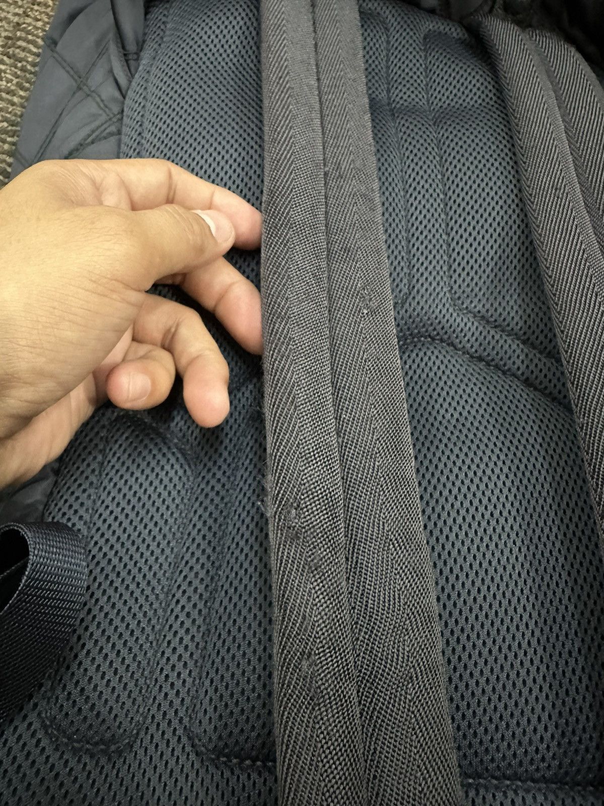 Prada Prada Quilted triangle logo backpack Size ONE SIZE - 23 Thumbnail