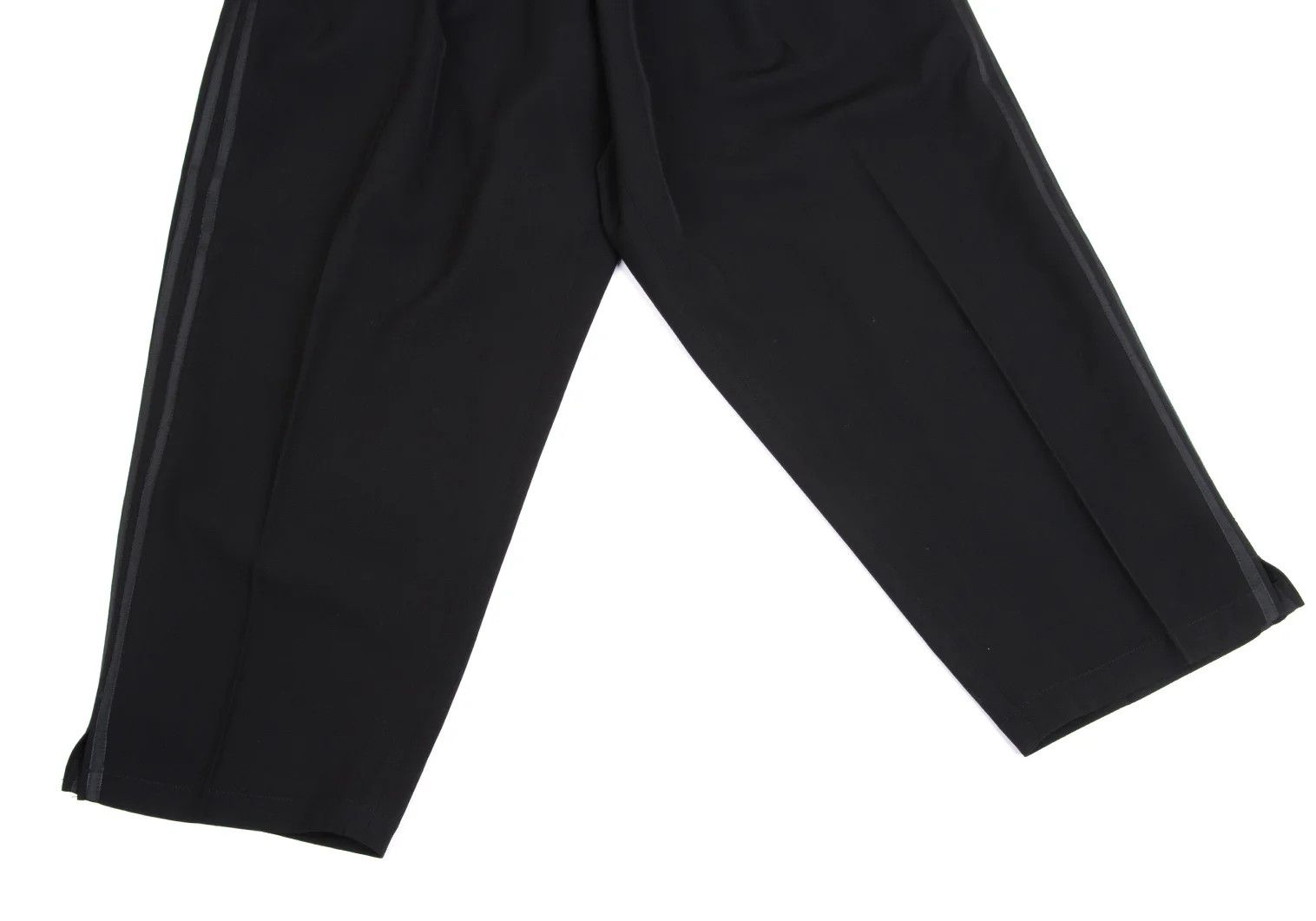 Yohji Yamamoto Yohji Yamamoto Three-Line Tap Pants Black Size US 30 / EU 46 - 7 Thumbnail