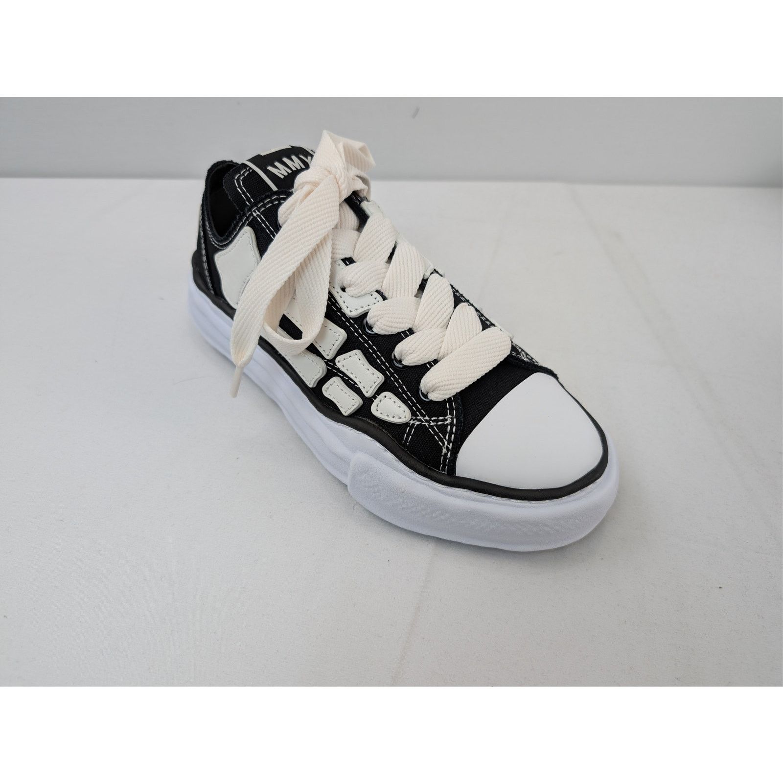 Amiri o1rshd1 Maison Mihara Yasuhiro Low-Top Sneakers in Black Size US 9 / EU 42 - 3 Thumbnail
