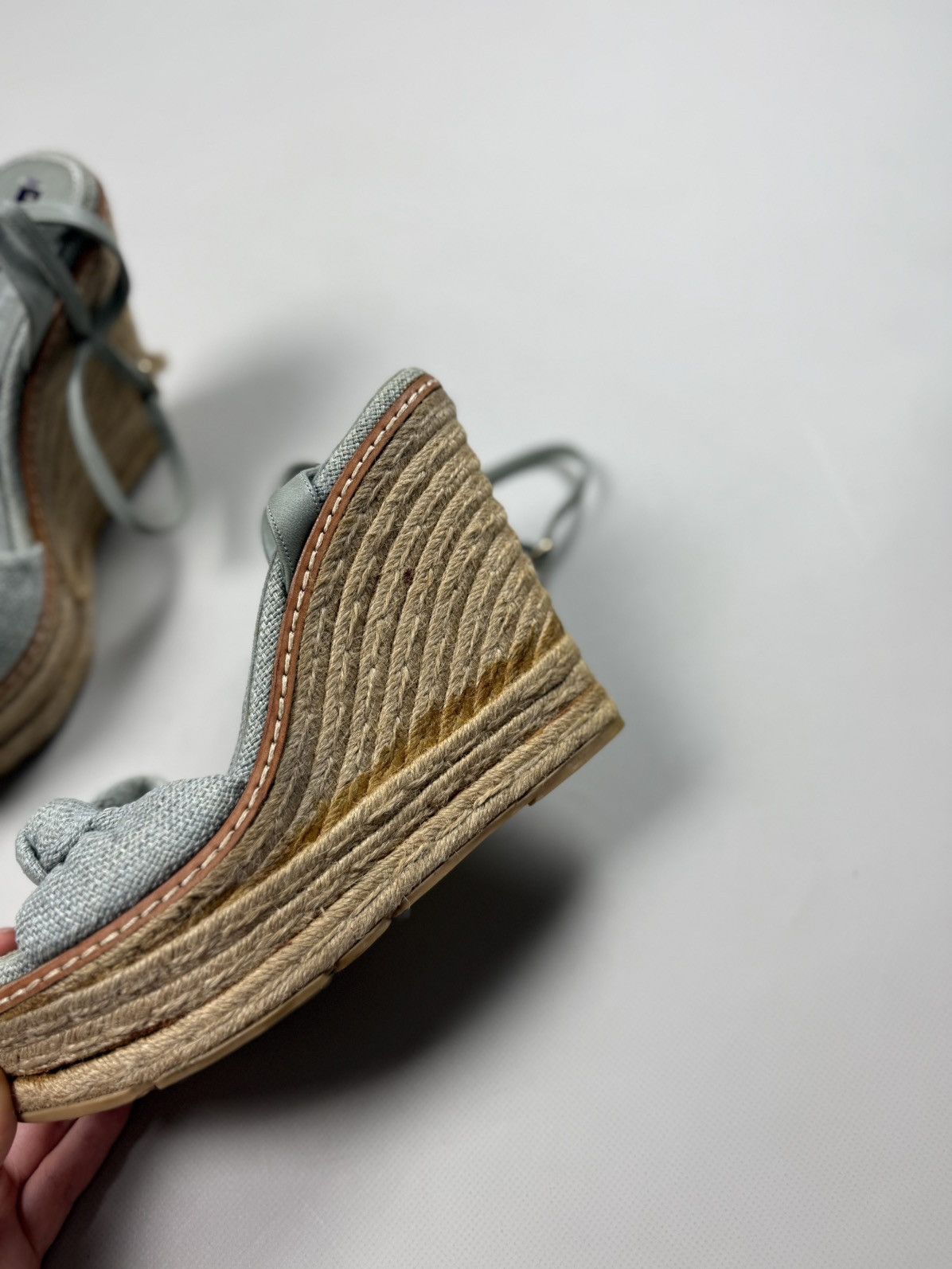 Ralph Lauren Purple Label Ralph Lauren Purple Fistina Espadrille Wedge Sandals Shoes Size US 9.5 / IT 39.5 - 16 Thumbnail