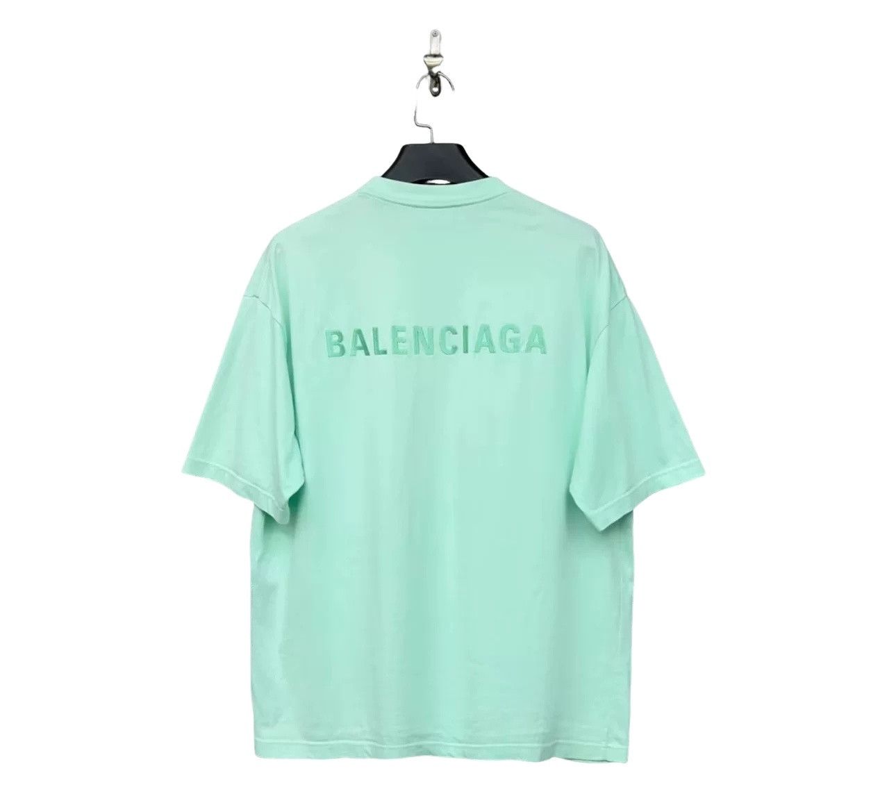 Balenciaga Balenciaga Back Logo Embroidered T-Shirt Size L Size US L / EU 52-54 / 3 - 1 Thumbnail