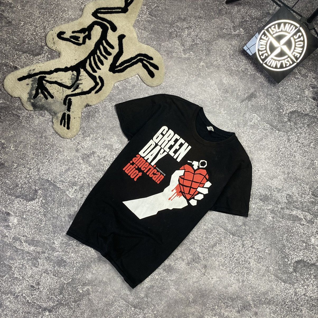 Band Tees Vintage Green Day American Idiot big logo 90’s tee Size US L / EU 52-54 / 3 - 1 Thumbnail