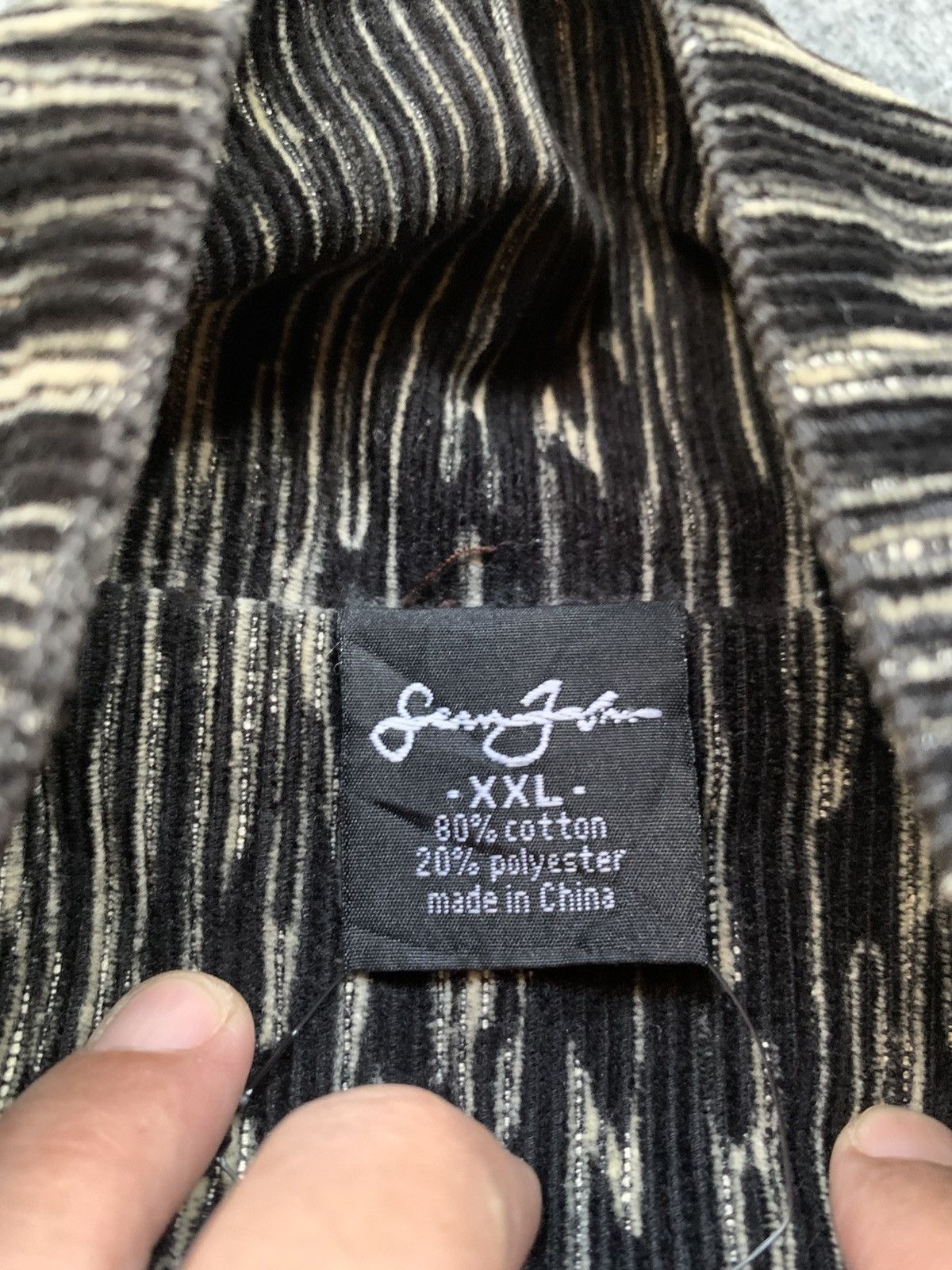 Sean John Vintage sean john velvet jacket Size US XXL / EU 58 / 5 - 4 Thumbnail