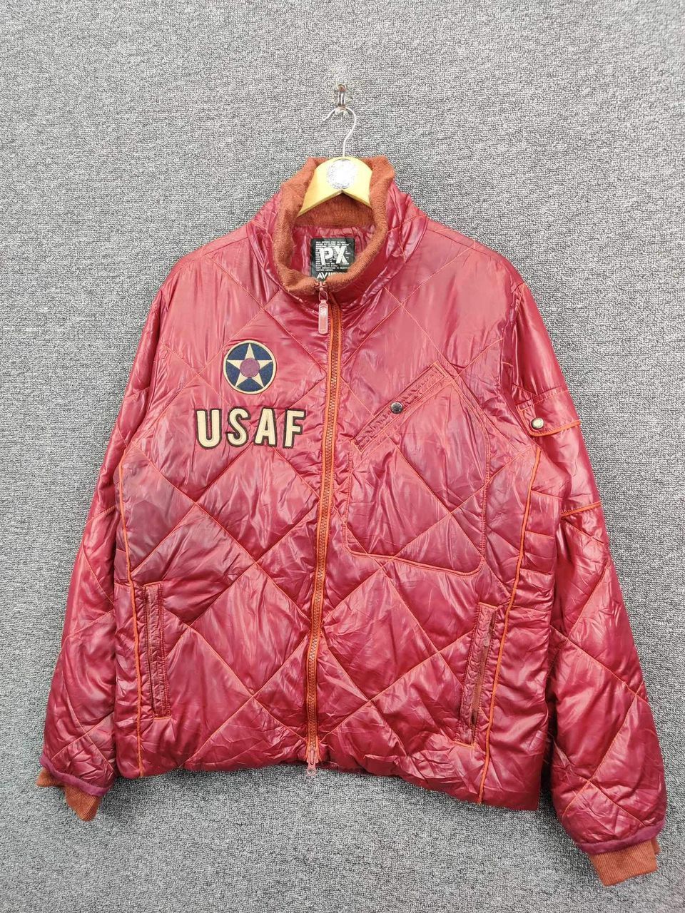 Avirex Vintage Avirex USAF Military Quilted Jacket Size US XL / EU 56 / 4 - 2 Thumbnail
