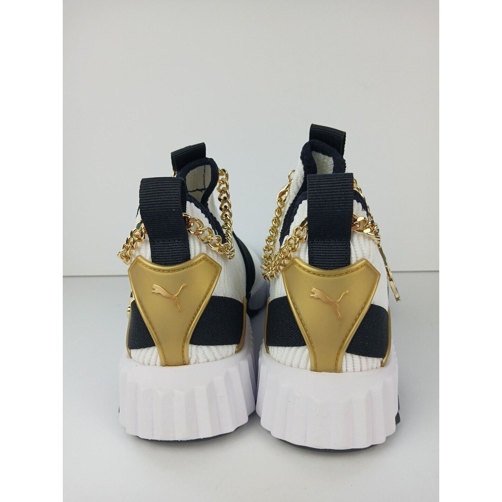 Puma Puma Baby Phat X Defy Mid Women Sz 6.5 White/Blk Shoes Size US 6.5 / IT 36.5 - 5 Thumbnail
