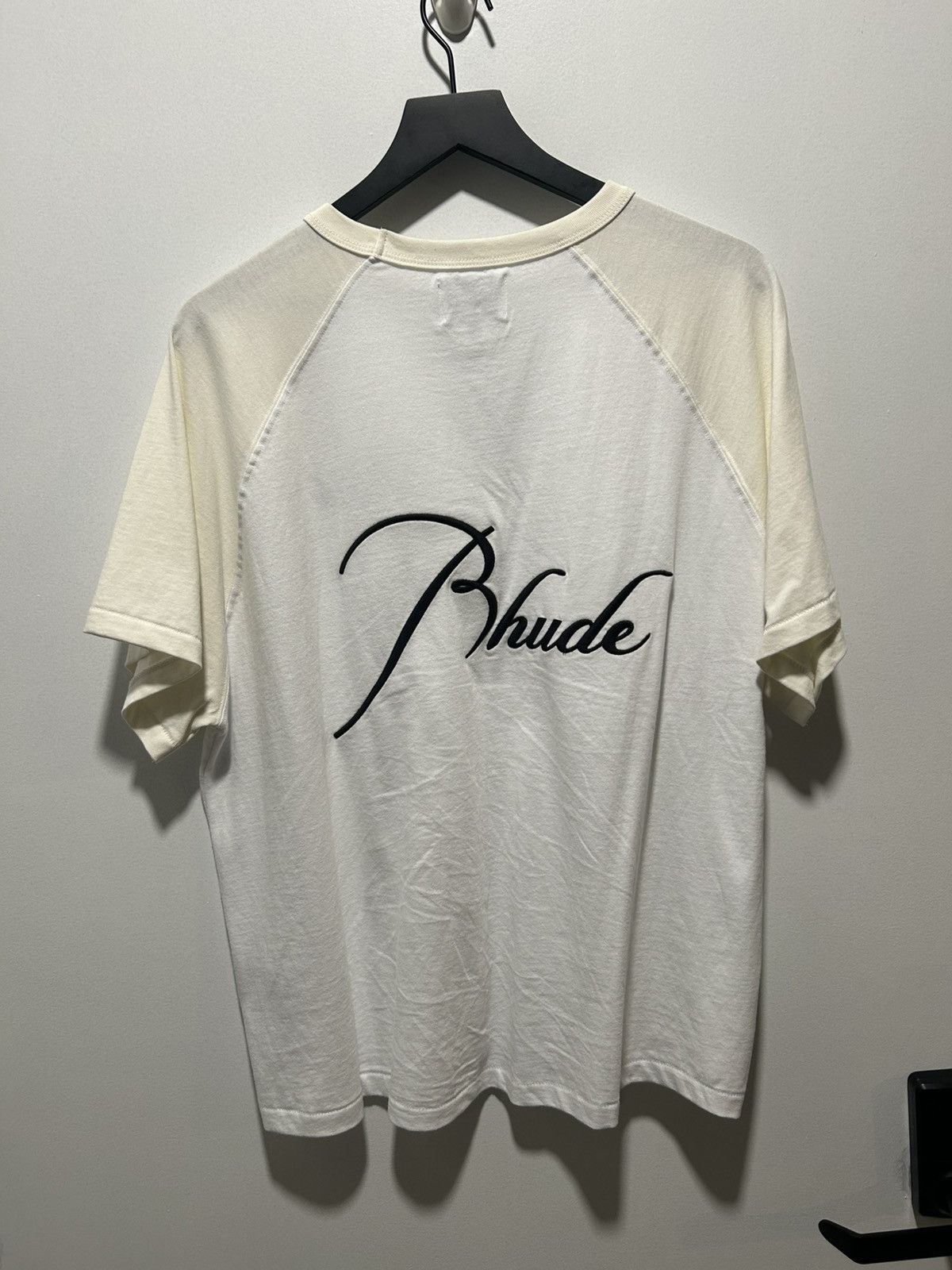Rhude Rhude Embroidered Raglan Logo Tee Size US S / EU 44-46 / 1 - 2 Thumbnail