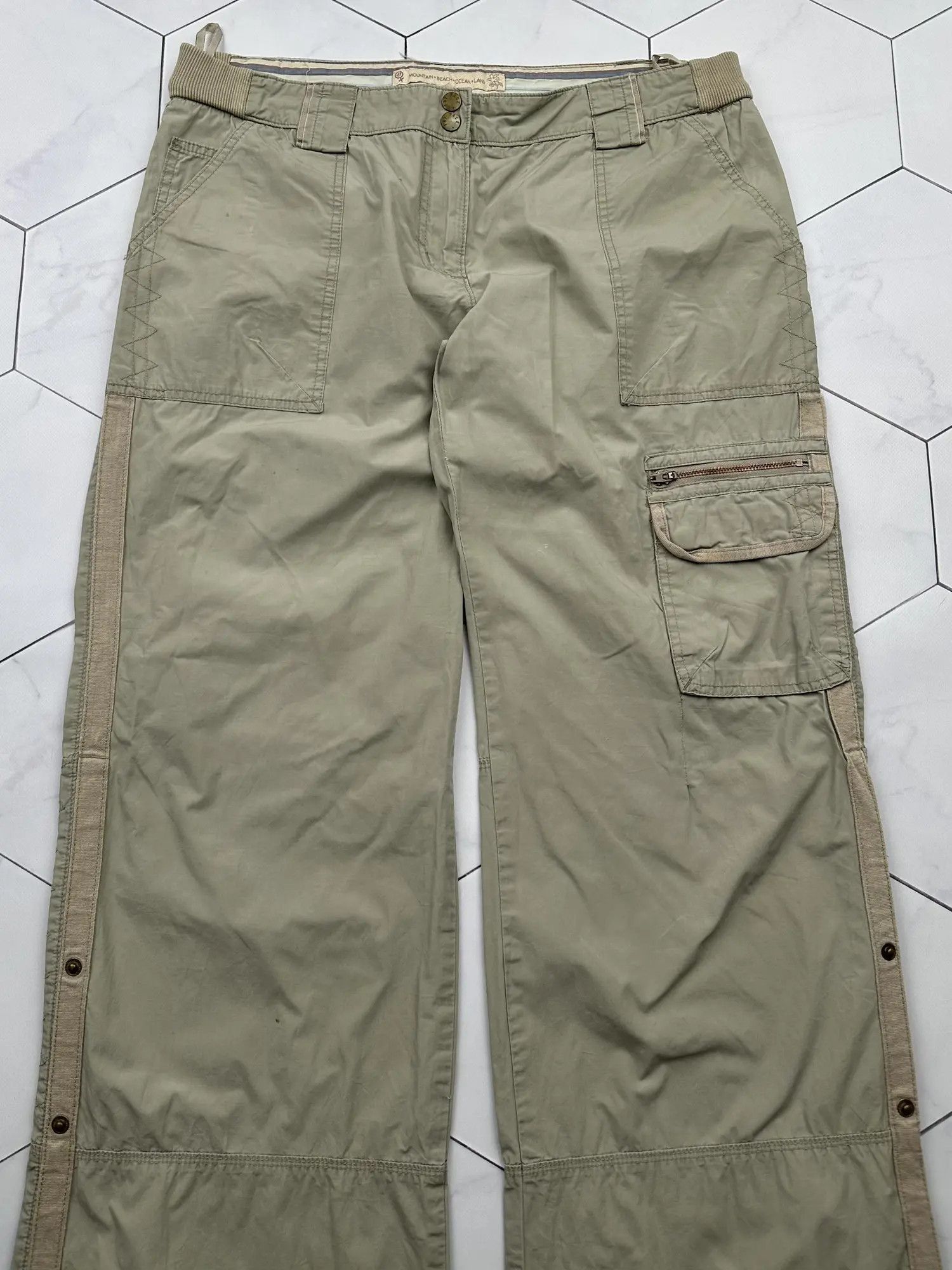 Vintage Vintage Wide Pants (B441)E2 Size US 32 / EU 48 - 2 Thumbnail