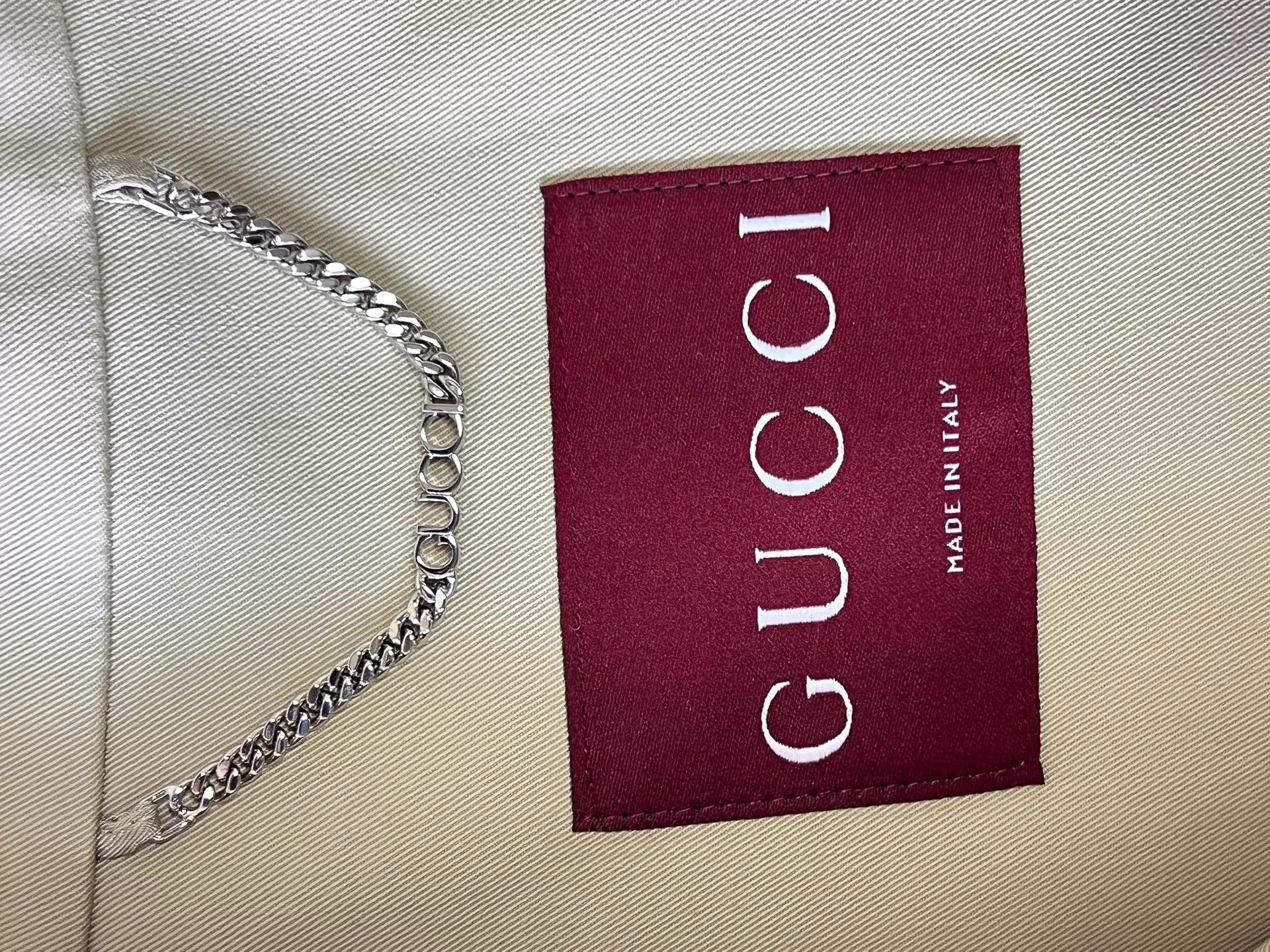 Gucci Gucci 42 Ivory Minimal Utility Logo Jacket Size M / US 6-8 / IT 42-44 - 7 Thumbnail