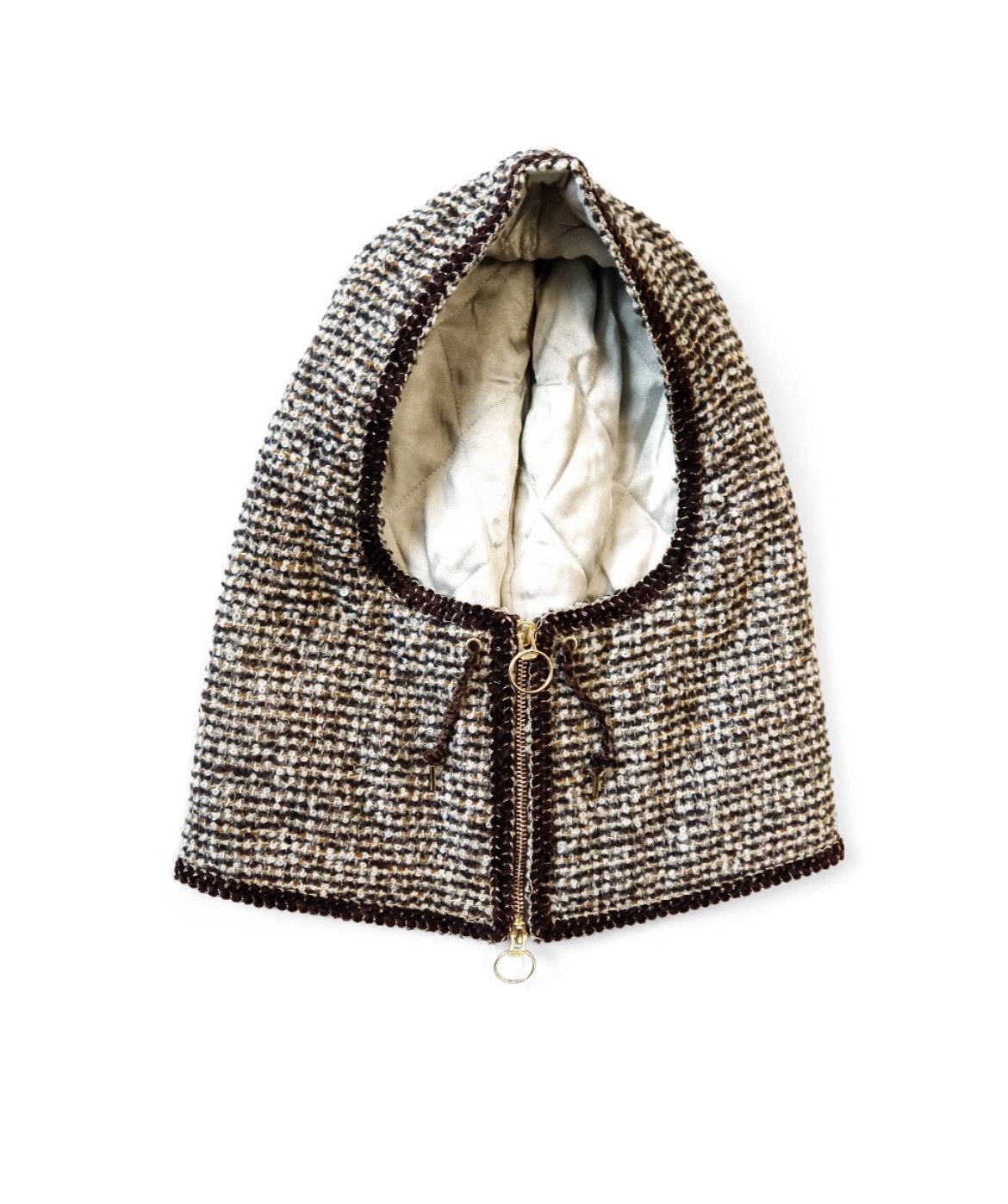 Kapital Kapital Fancy Tweed Balaclava cap hat Size ONE SIZE - 1 Preview