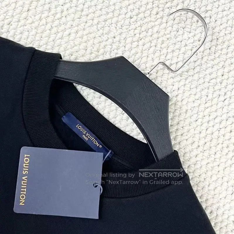 Other Louis Vuitton Black Striped Cotton Blend Sweatshirt . Size S / US 4 / IT 40 - 3 Thumbnail