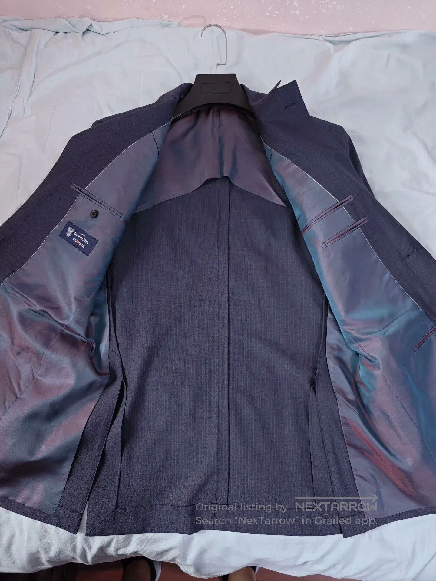 Japanese Brand Custom Dormeuil Wool Blazer Suit. Size US M / EU 48-50 / 2 - 6 Thumbnail