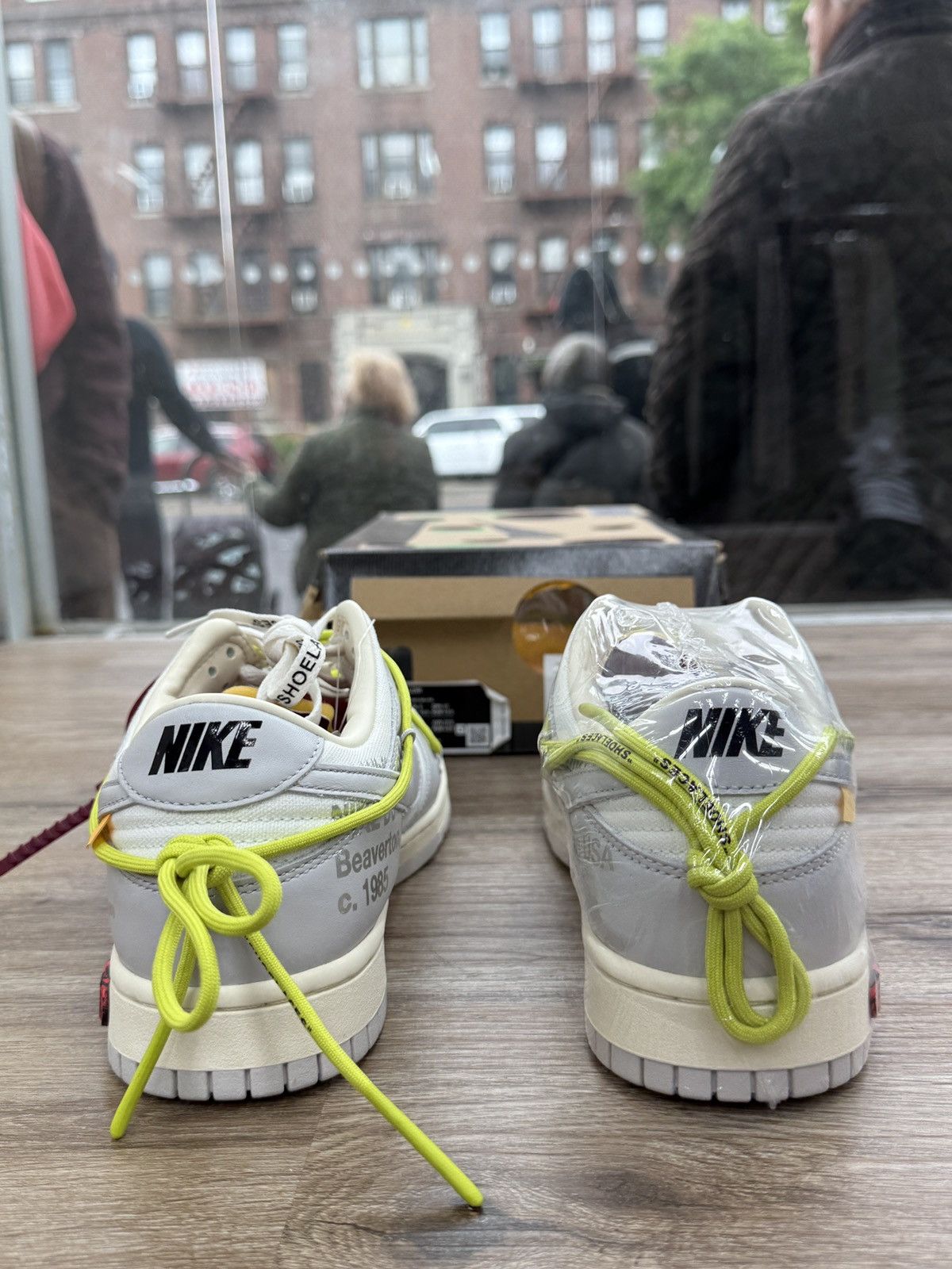 Nike × Off-White Off White Nike Lot 8/50 Dunks Size US 9 / EU 42 - 4 Thumbnail