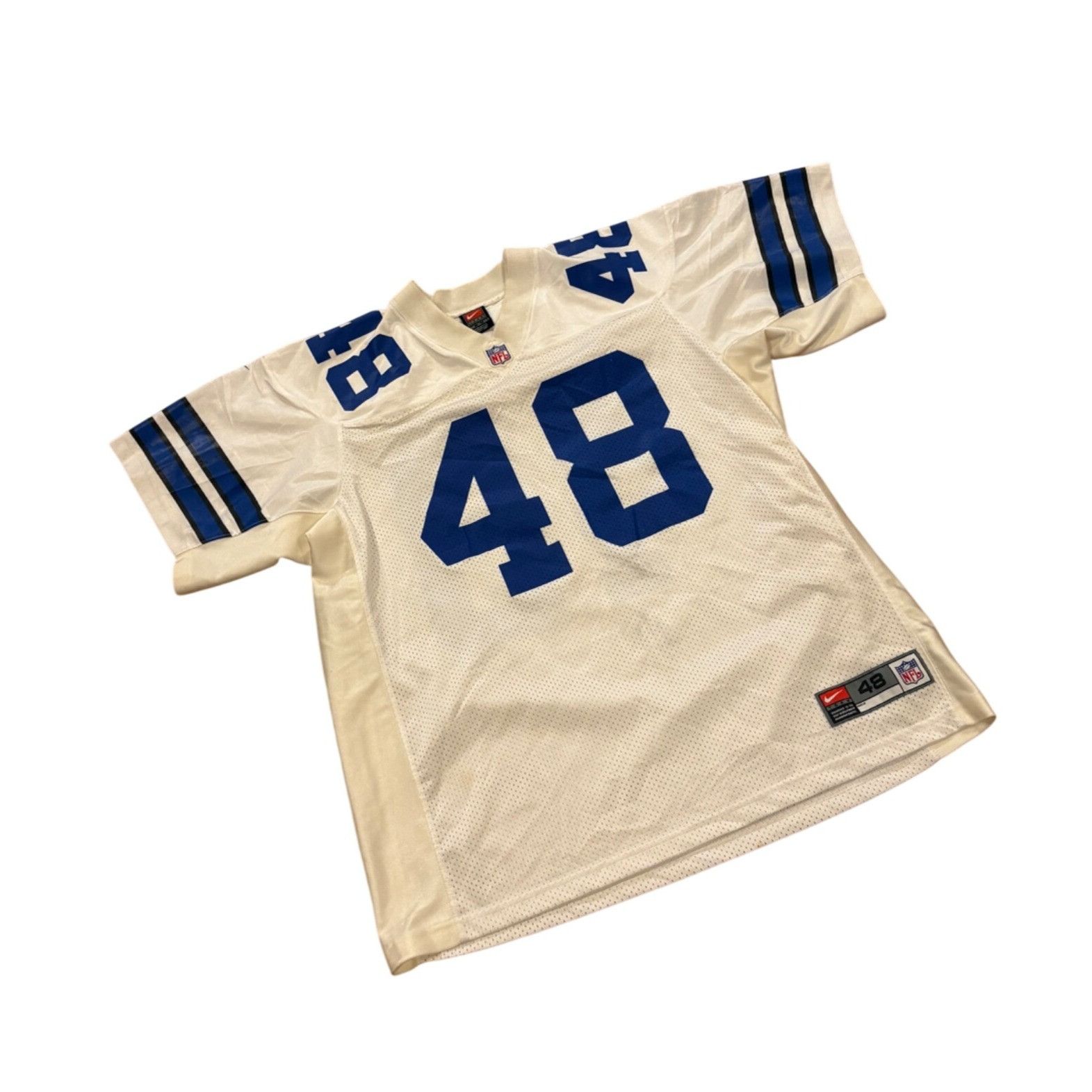Nike Vintage 90's Nike Dallas Cowboys Daryl "Moose" Johnston #48 Size US XL / EU 56 / 4 - 3 Thumbnail