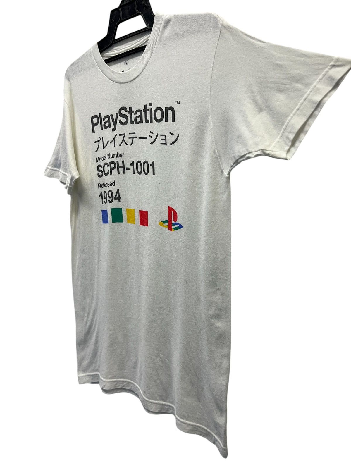 Playstation × Vintage PLAYSTATION 1994 MODEL NUMBER SCPH-1001 SHIRT Size US M / EU 48-50 / 2 - 3 Thumbnail