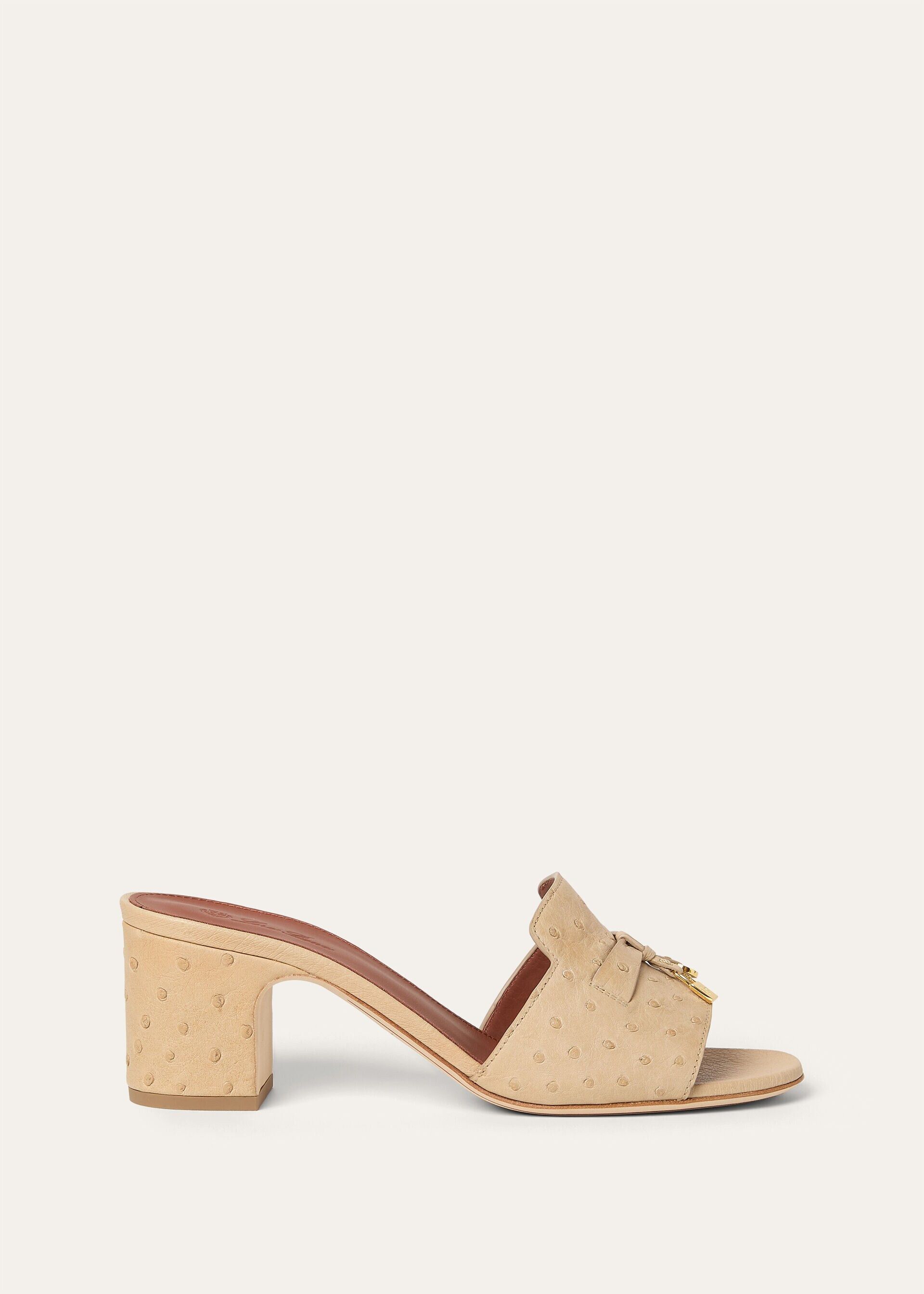 Loro Piana os11x0326 FAL0469 Summer Charms Sandals in Orix/Sun Gold Size US 7 / IT 37 - 1 Thumbnail