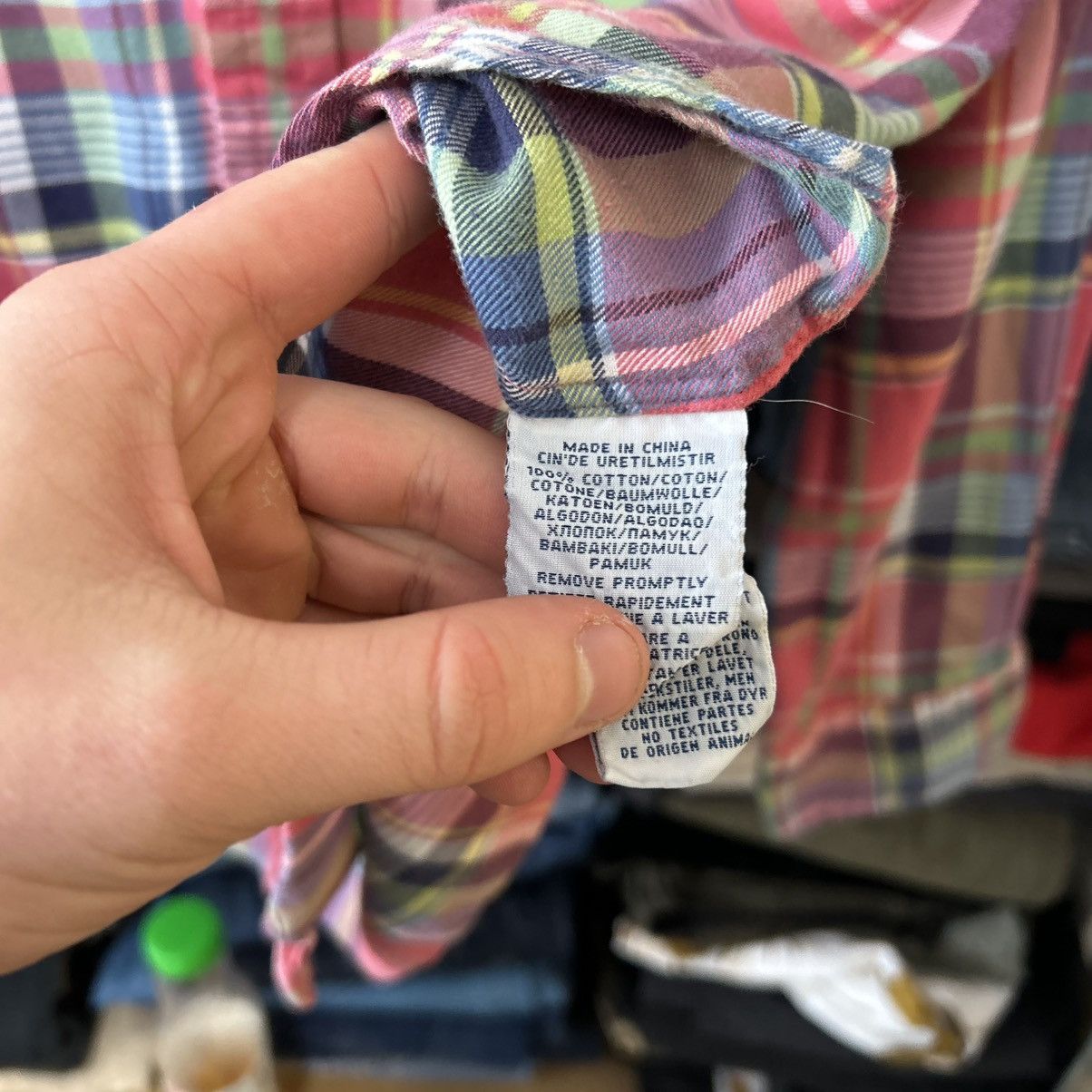 Polo Ralph Lauren Luxury Polo Ralph Lauren Basic Flannel Button Shirt Size US XL / EU 56 / 4 - 8 Thumbnail