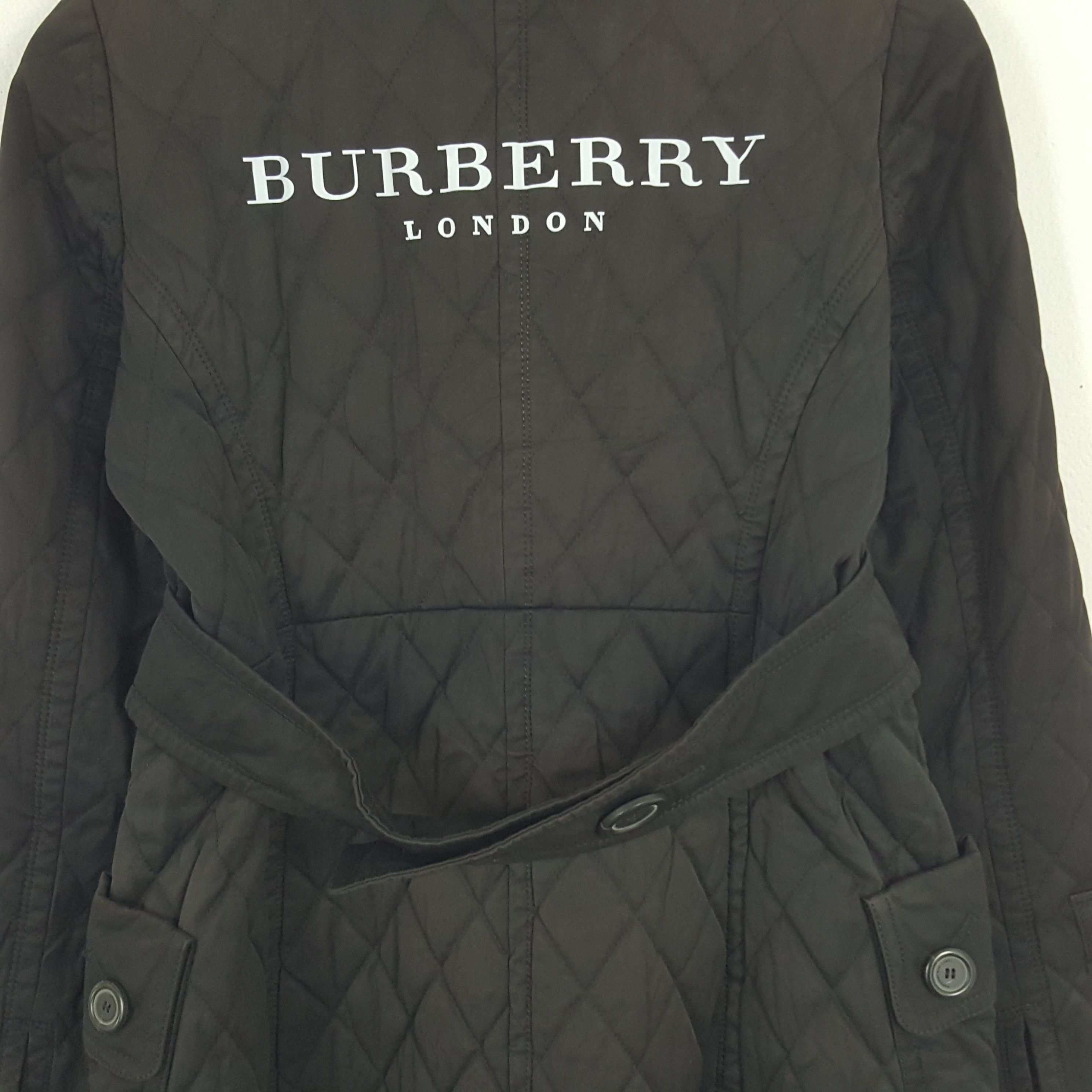 Burberry × Vintage Vintage Burberry London Custom Spell Out Trench Coat Jacket Size XS / US 0-2 / IT 36-38 - 2 Thumbnail