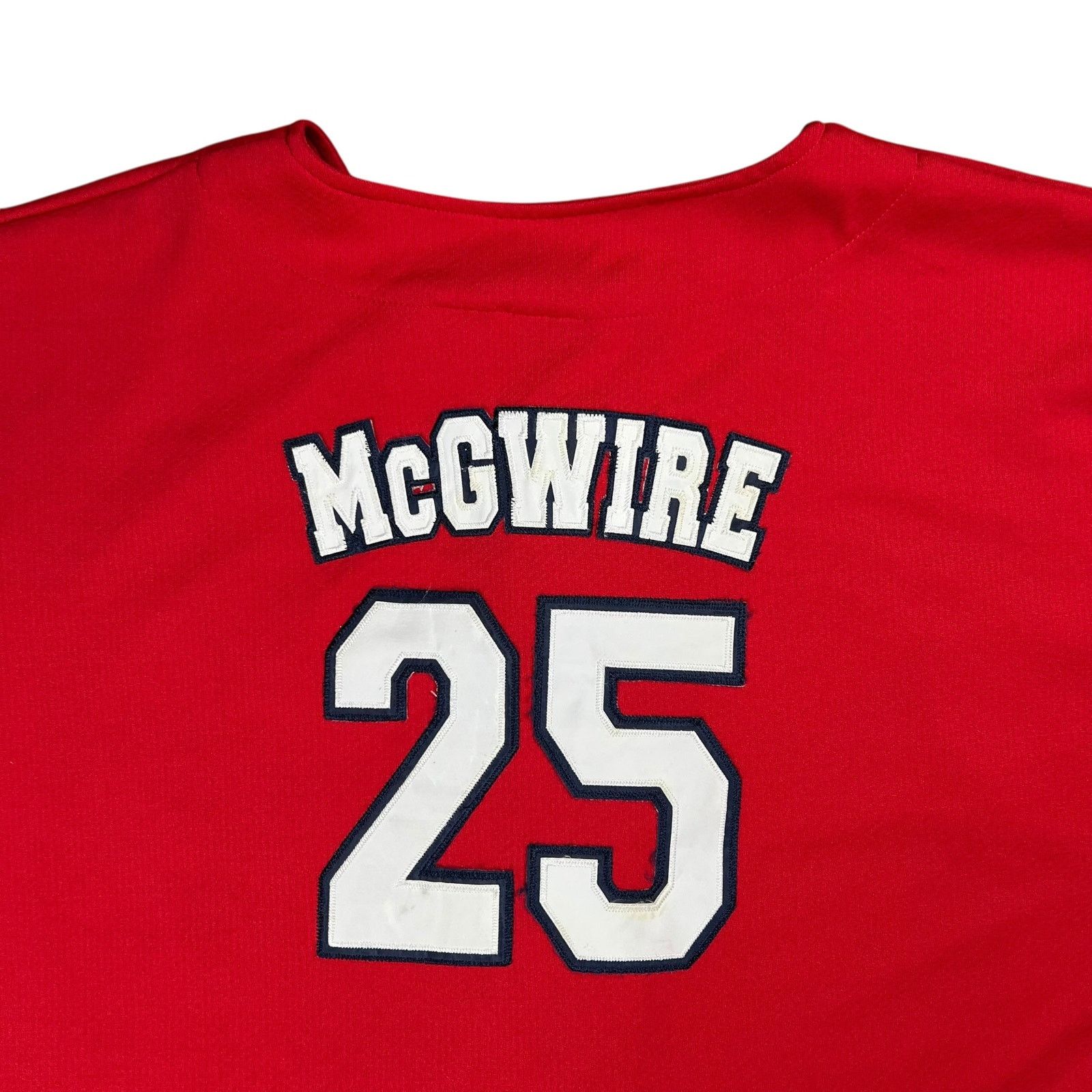 MLB × Vintage Vintage 90s St. Louis Cardinals Mark McGwire baseball jersey Size US XL / EU 56 / 4 - 8 Thumbnail